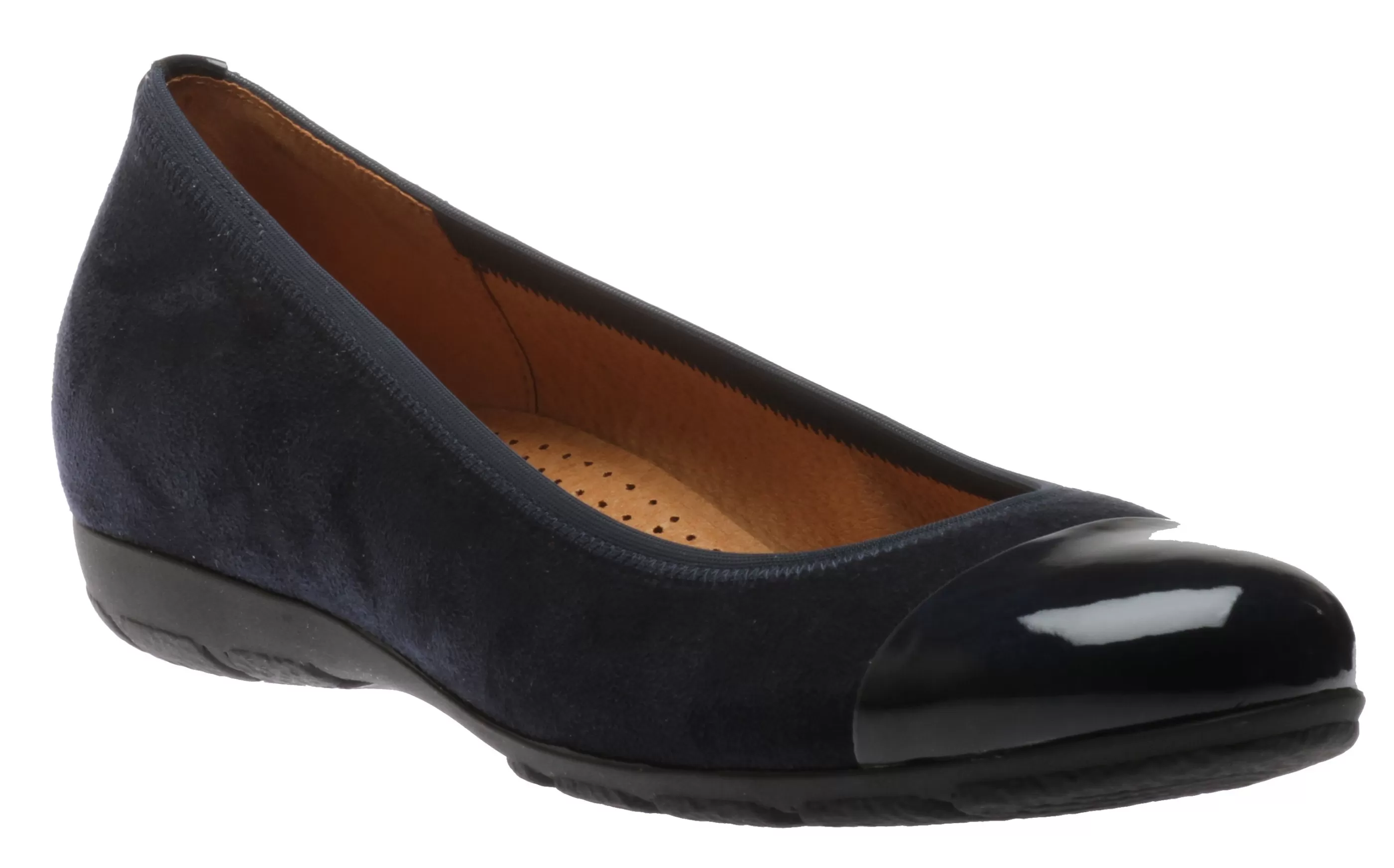 Best 54.161.46 Navy Ballet Flat Women Dress Casual