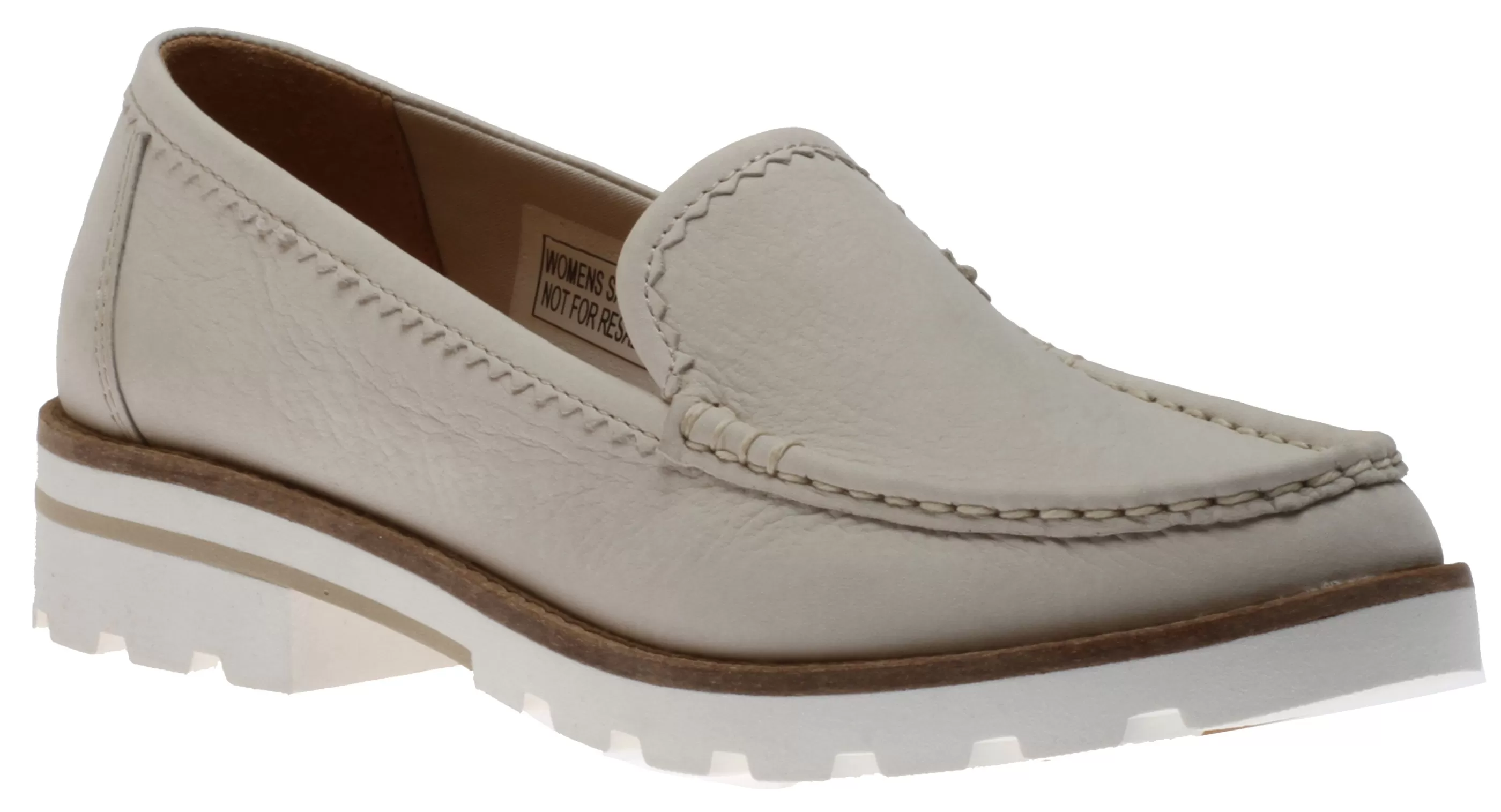 Shop Ao Lug Loafer Ivory Women Casual