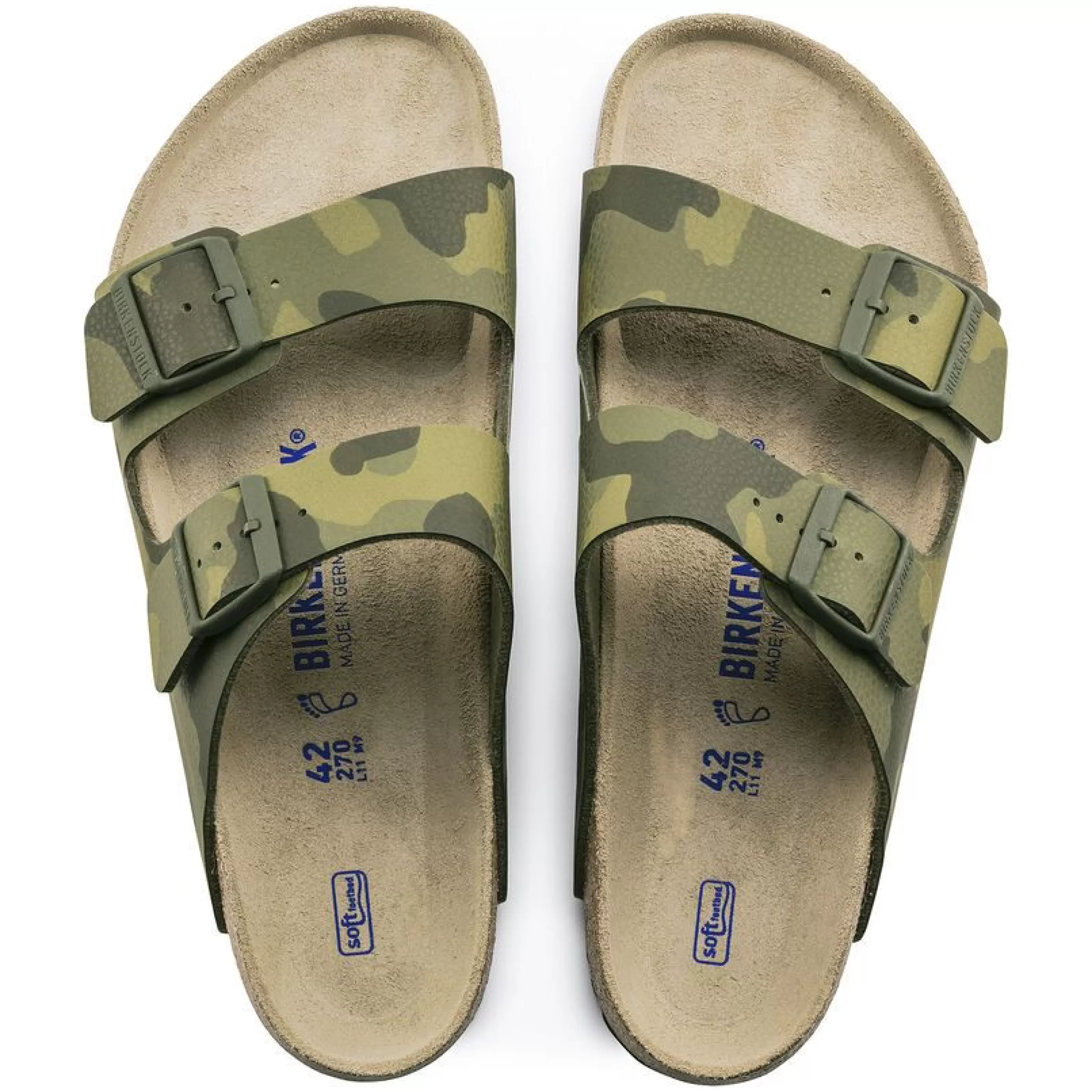 Fashion Arizona S Camo Green Men Slide