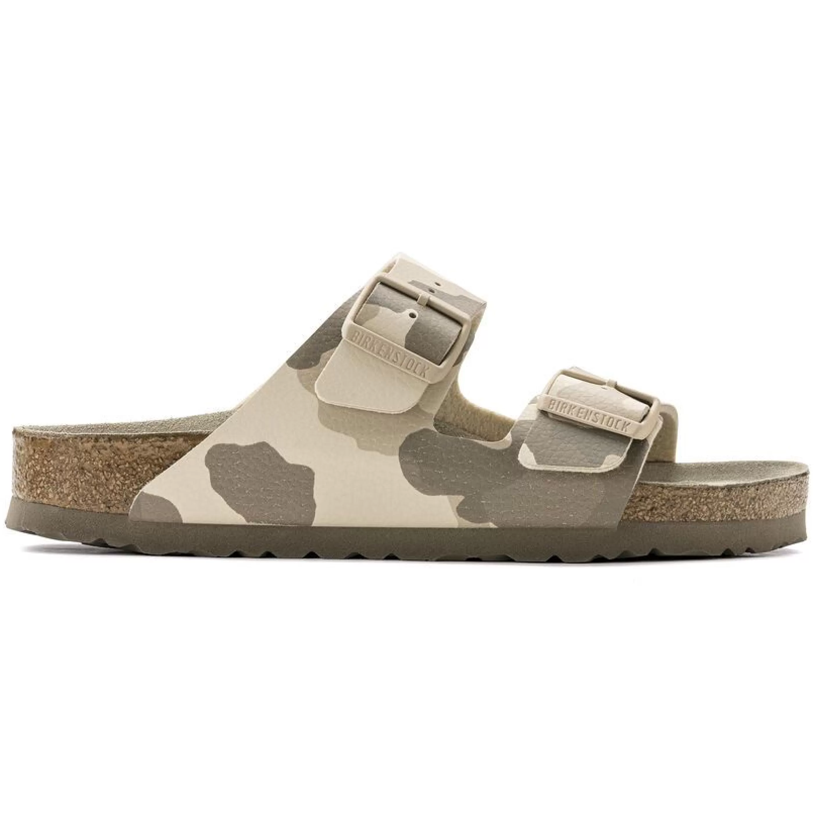 Sale Arizona Soft Footbed Desert Soil Camo Grey Slide Sandal Women Slide