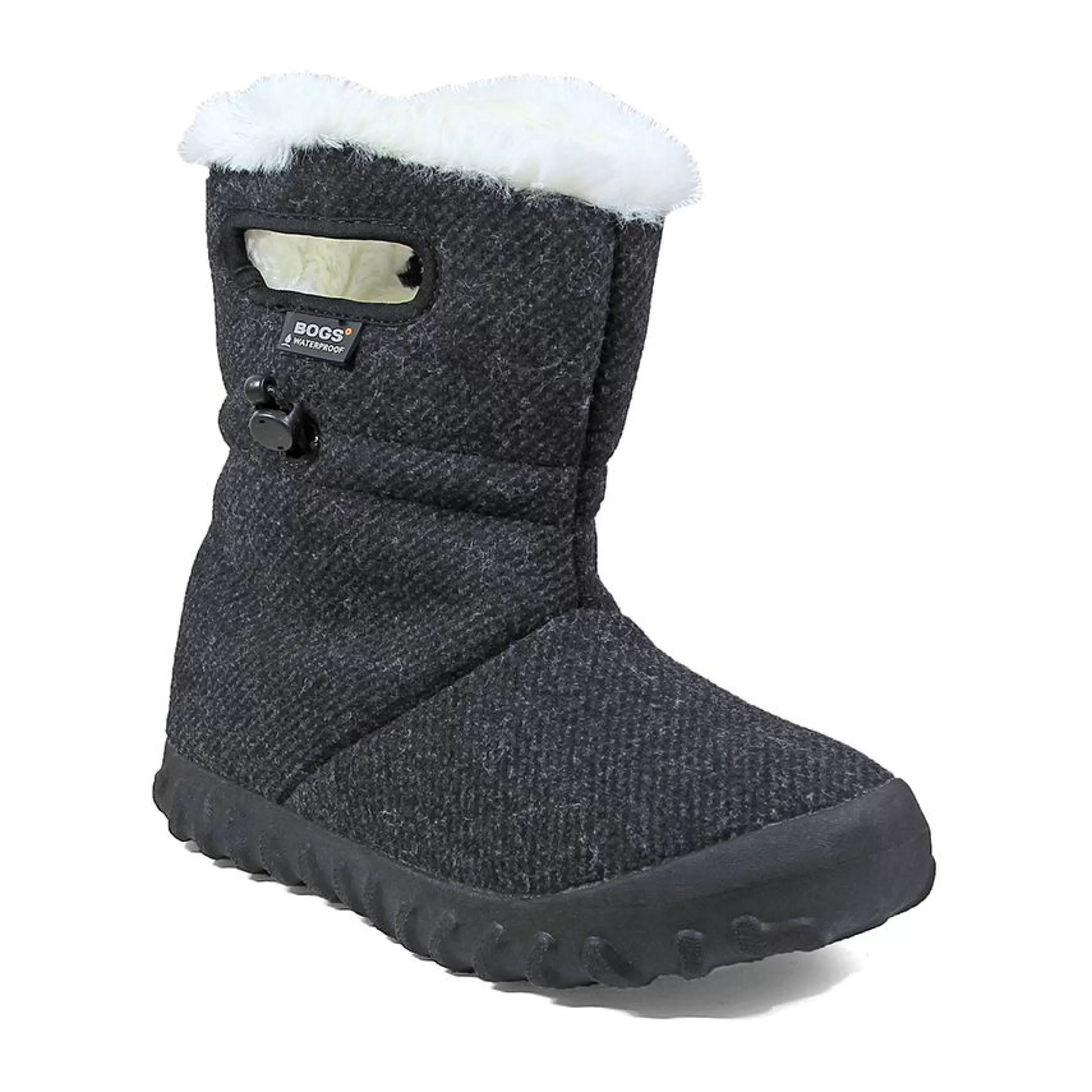 Hot B- Moc Wool Charcoal Women's Insulated Boot Women Rain Boot