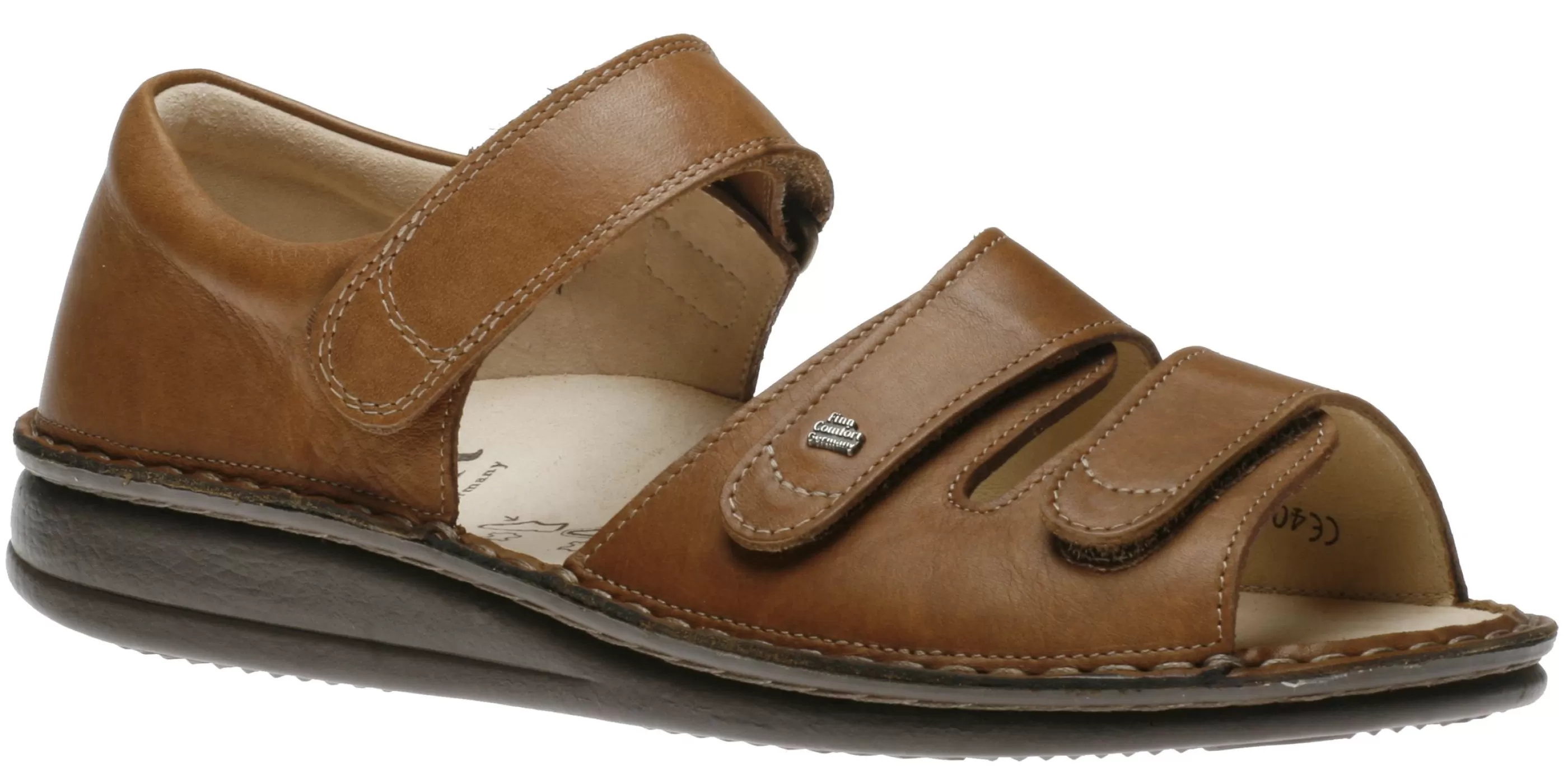 Outlet Baltrum Brown Leather Sandal Men Sandal