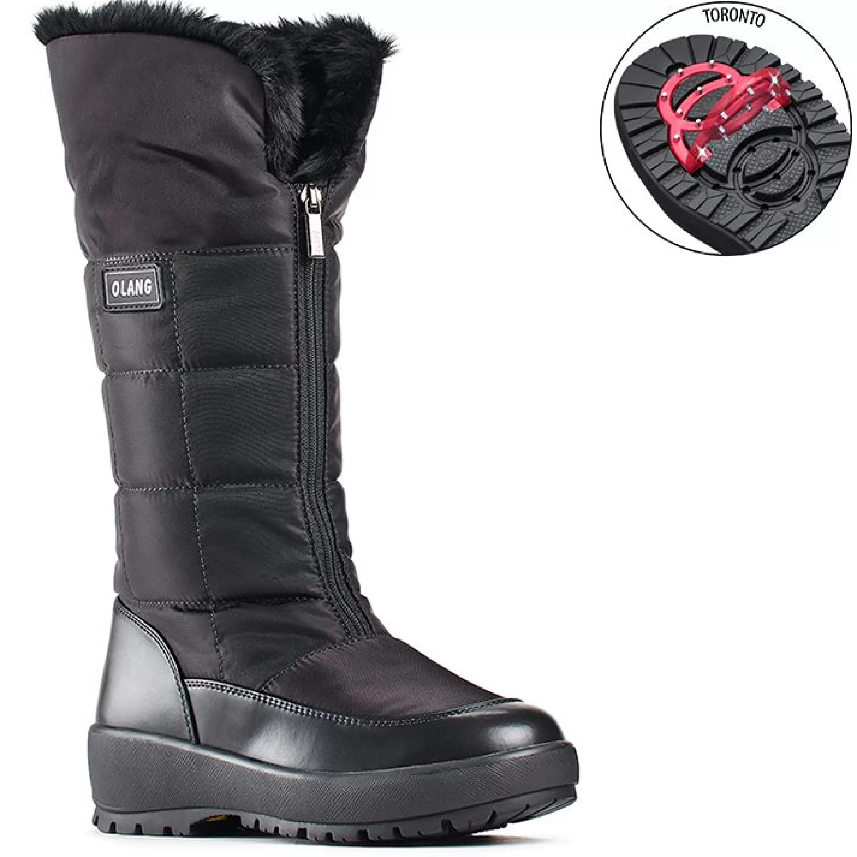 Fashion Barbara Black Winter Boot Women Boot