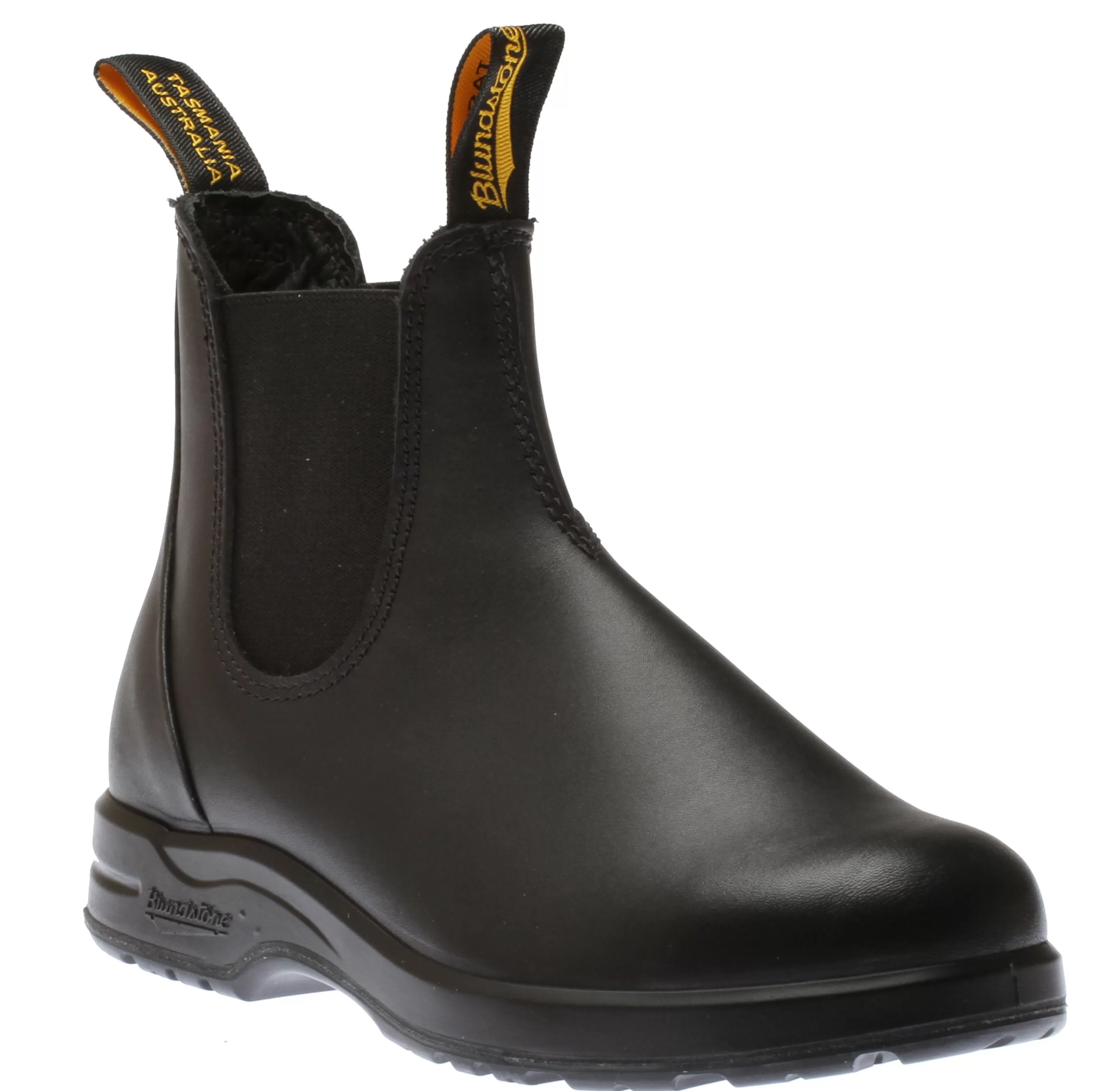 Online 2058 - All Terrain Black Leather Vibramu00Ae Anti-Slip Boot Men Casual