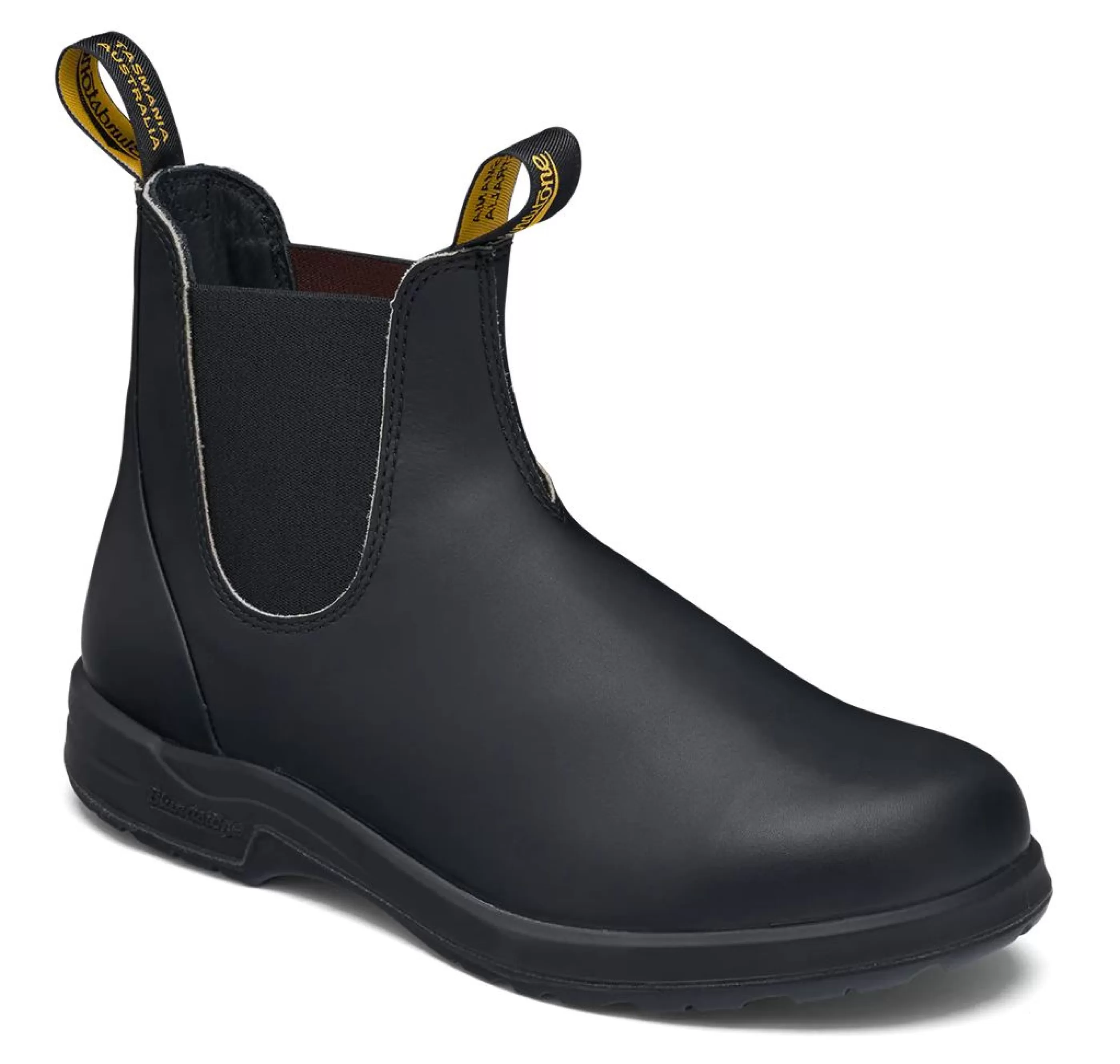 Online 2058 - All Terrain Black Leather Vibramu00Ae Anti-Slip Boot Men Casual