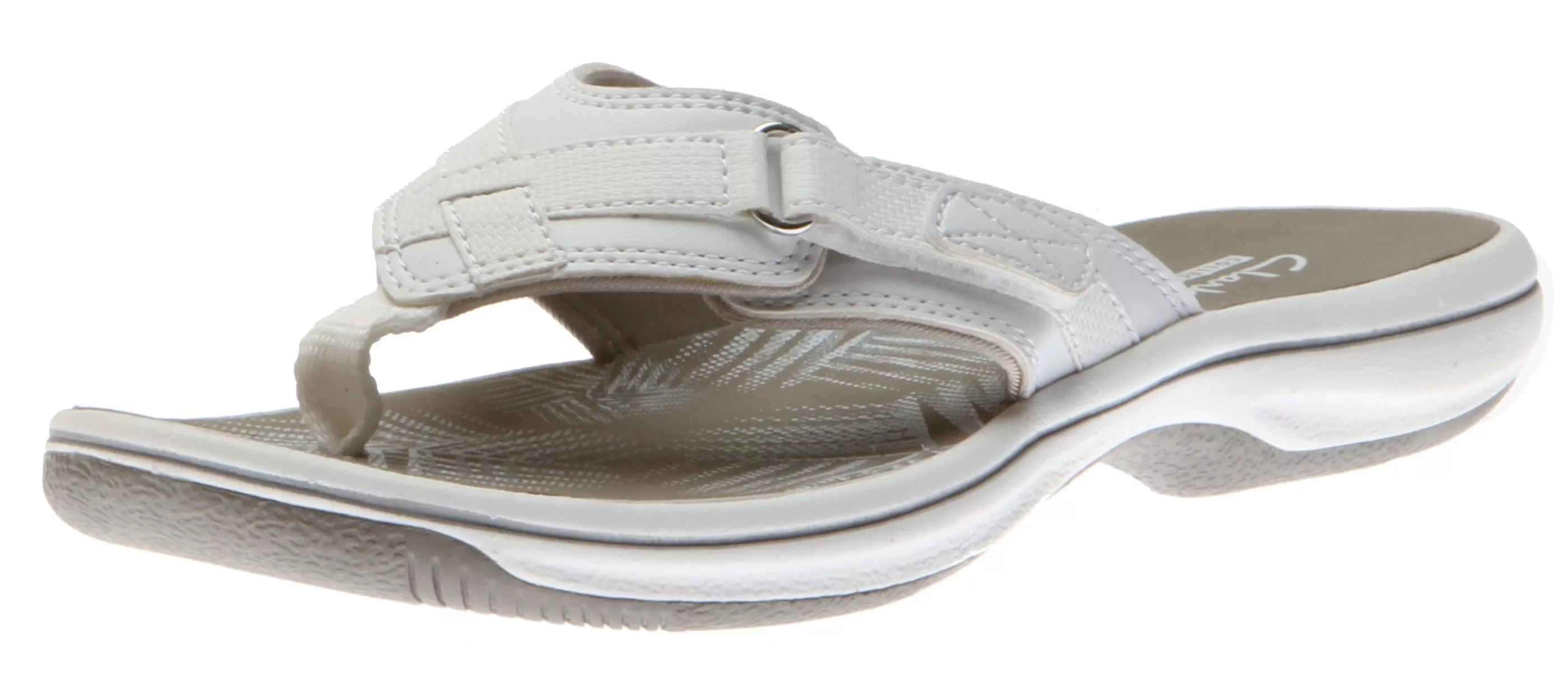 Clearance Breeze Sea White Thong Sandal Women Toe Thong