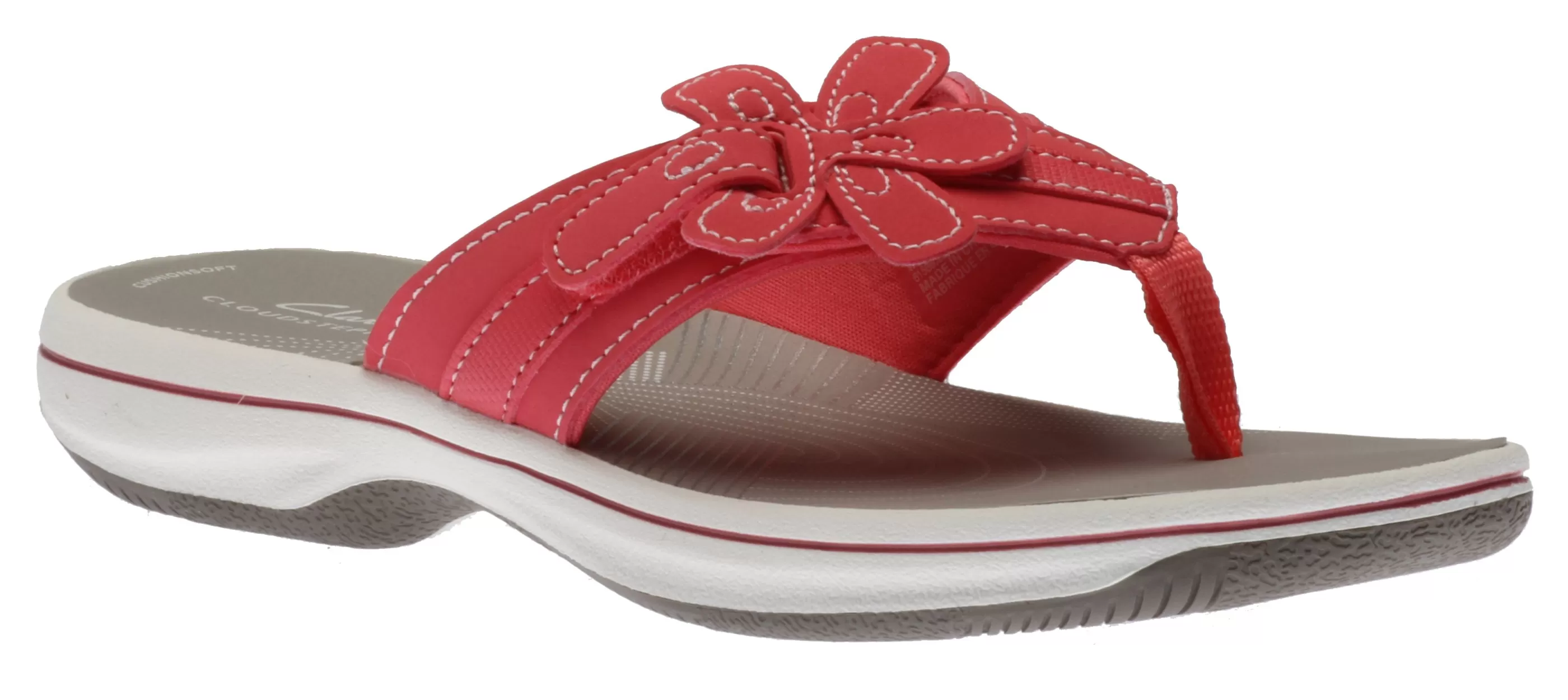 Online Brinkley Flora Coral Women Toe Thong