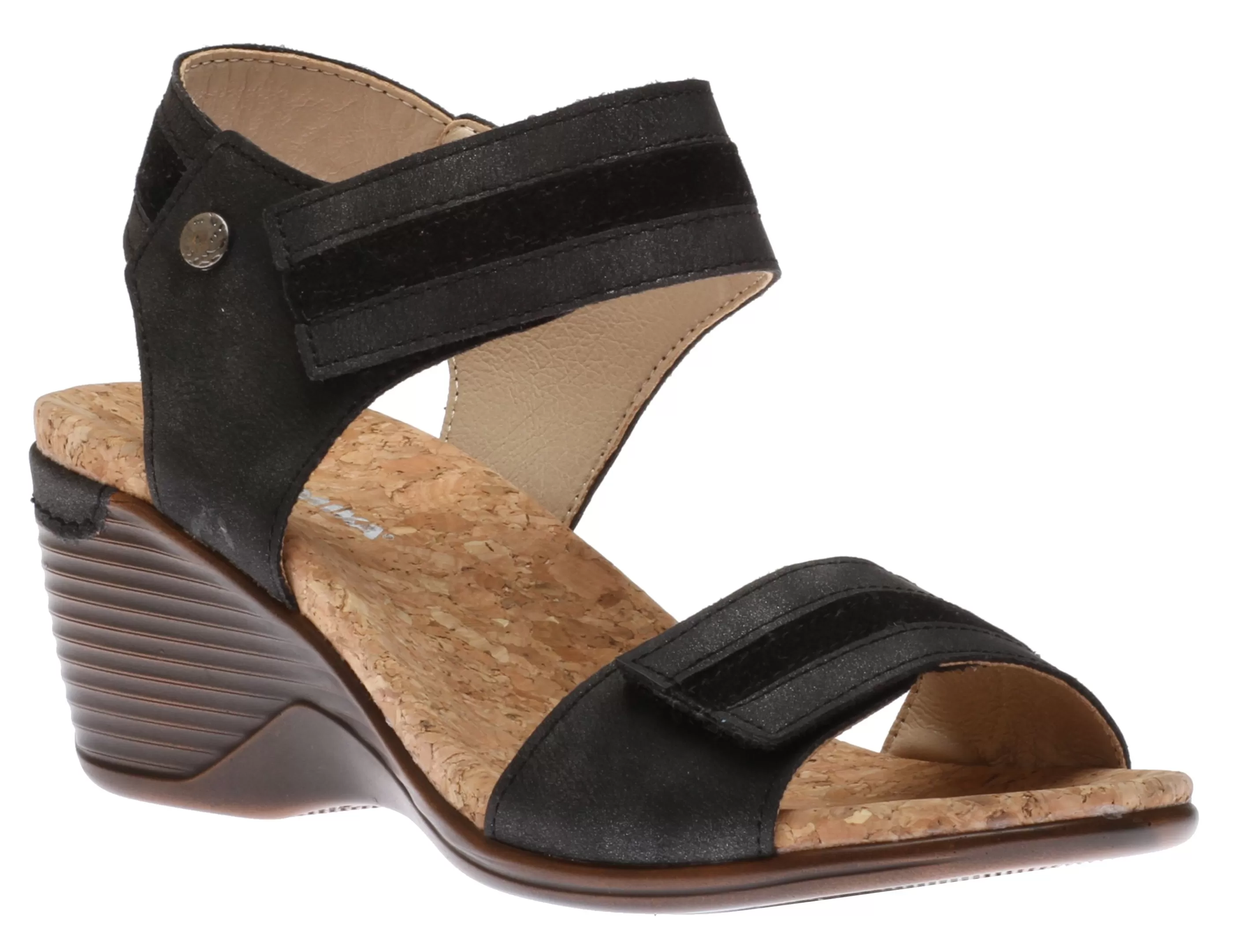 Online Calgary 03 Black Wedge Sandal Women Sandal