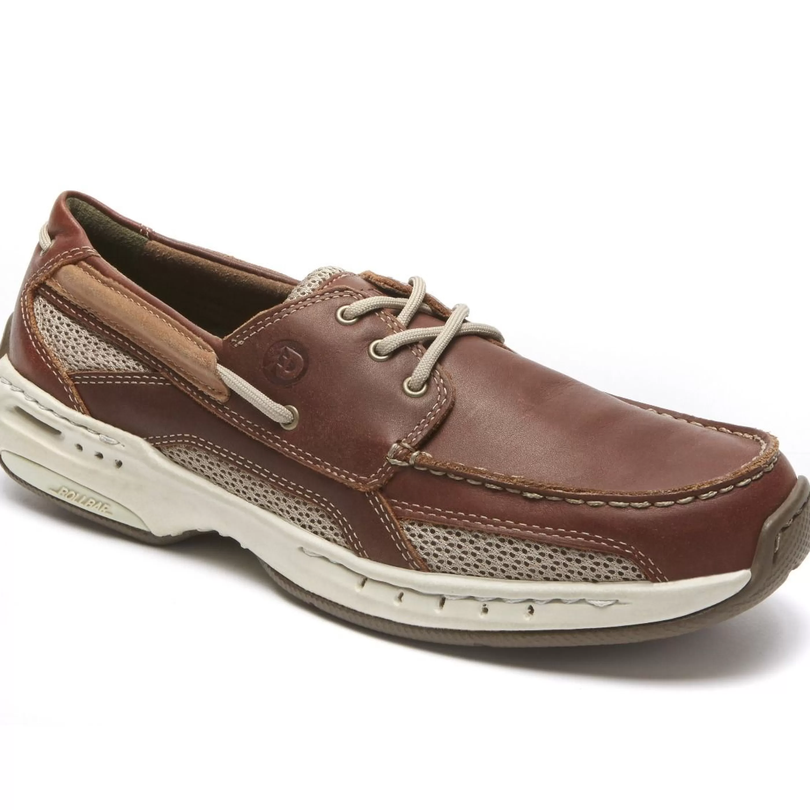 Cheap Captain Brown Leather Boat Shoe Men Casual