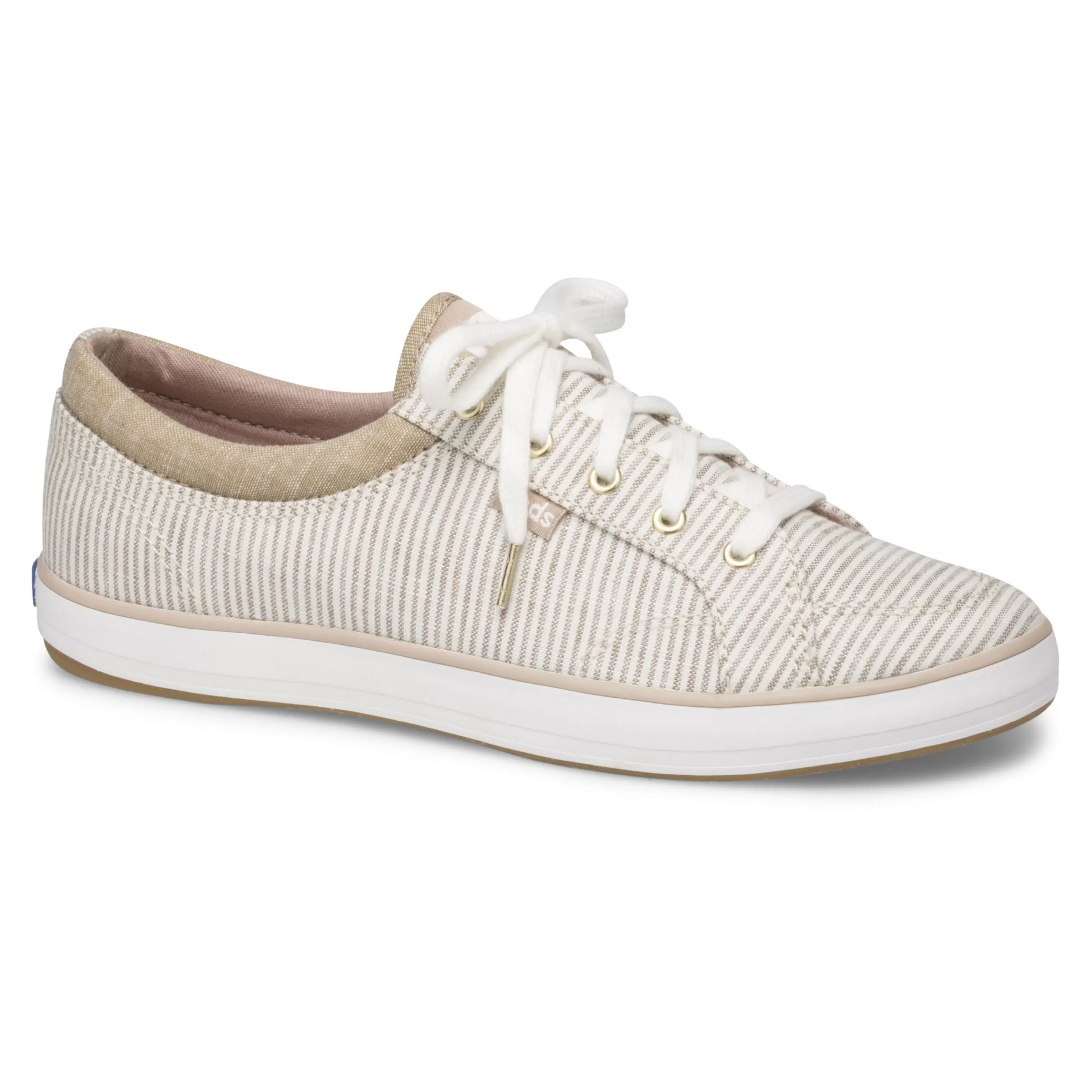 Outlet Center Stripe Walnut Women Casual