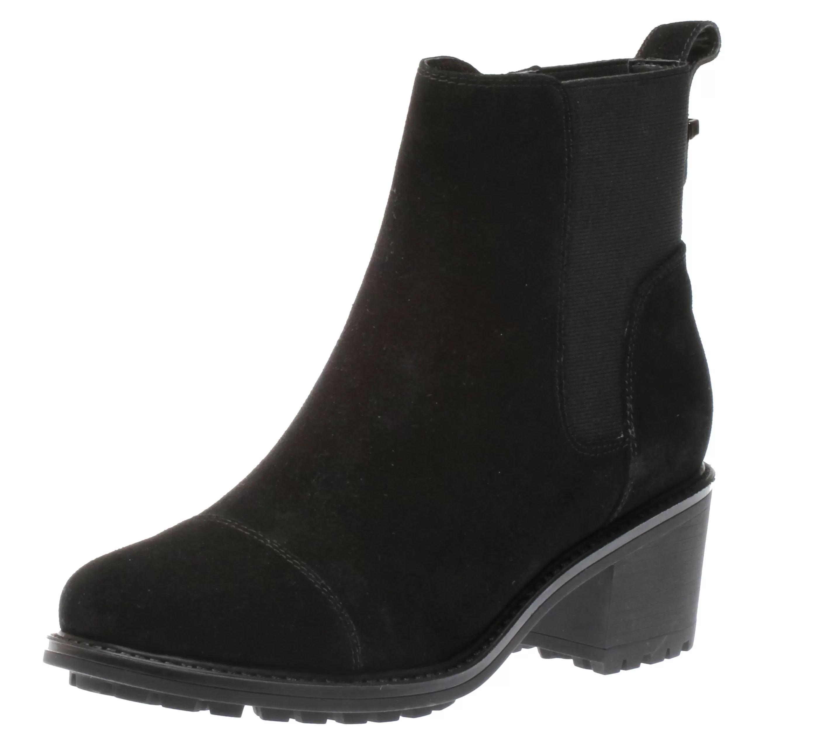 Cheap Chloe Black Suede Women Dress Boot