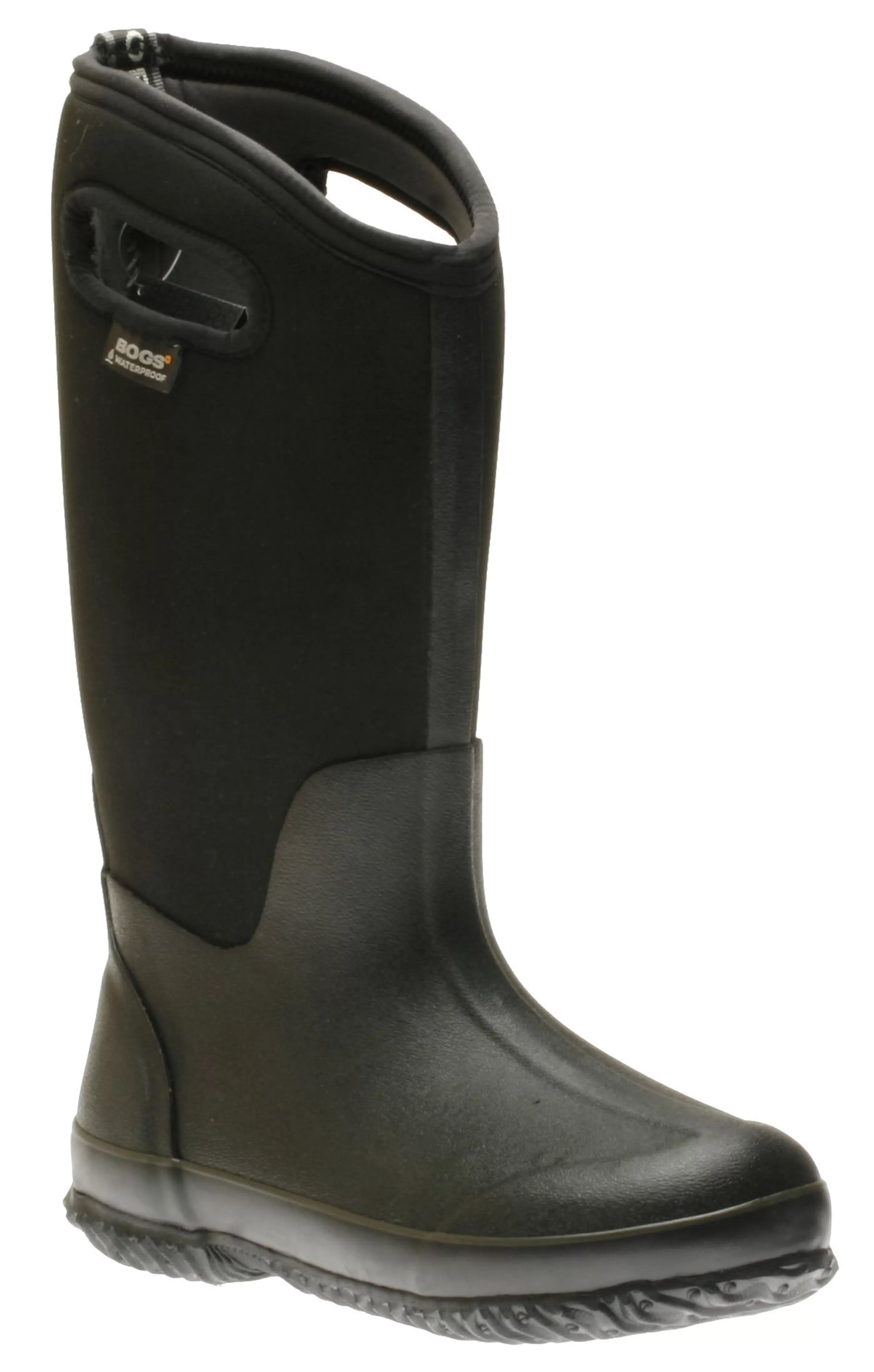 Best Classic High Handles Women's Insulated Black Boot Women Rain Boot