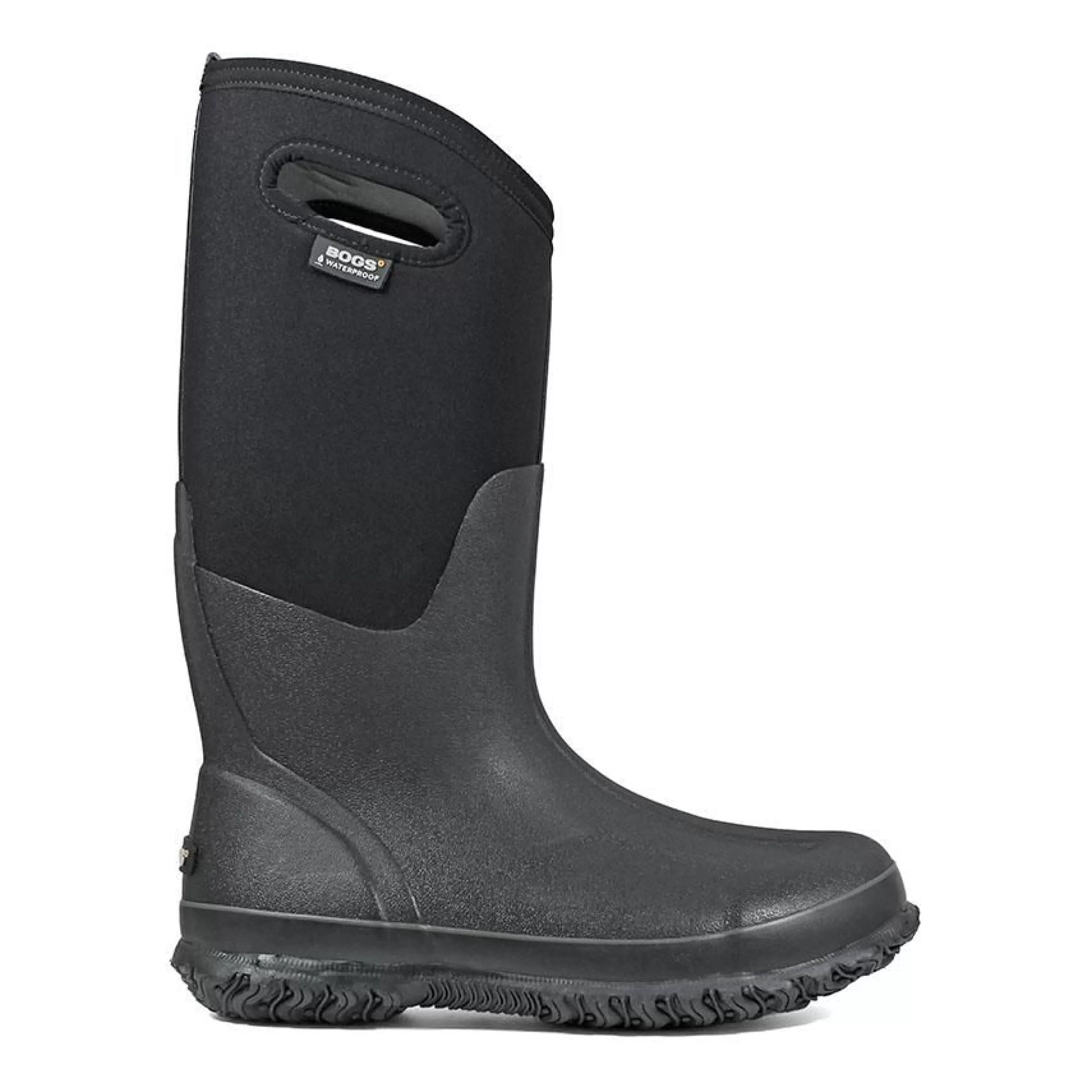 Best Classic High Handles Women's Insulated Black Boot Women Rain Boot