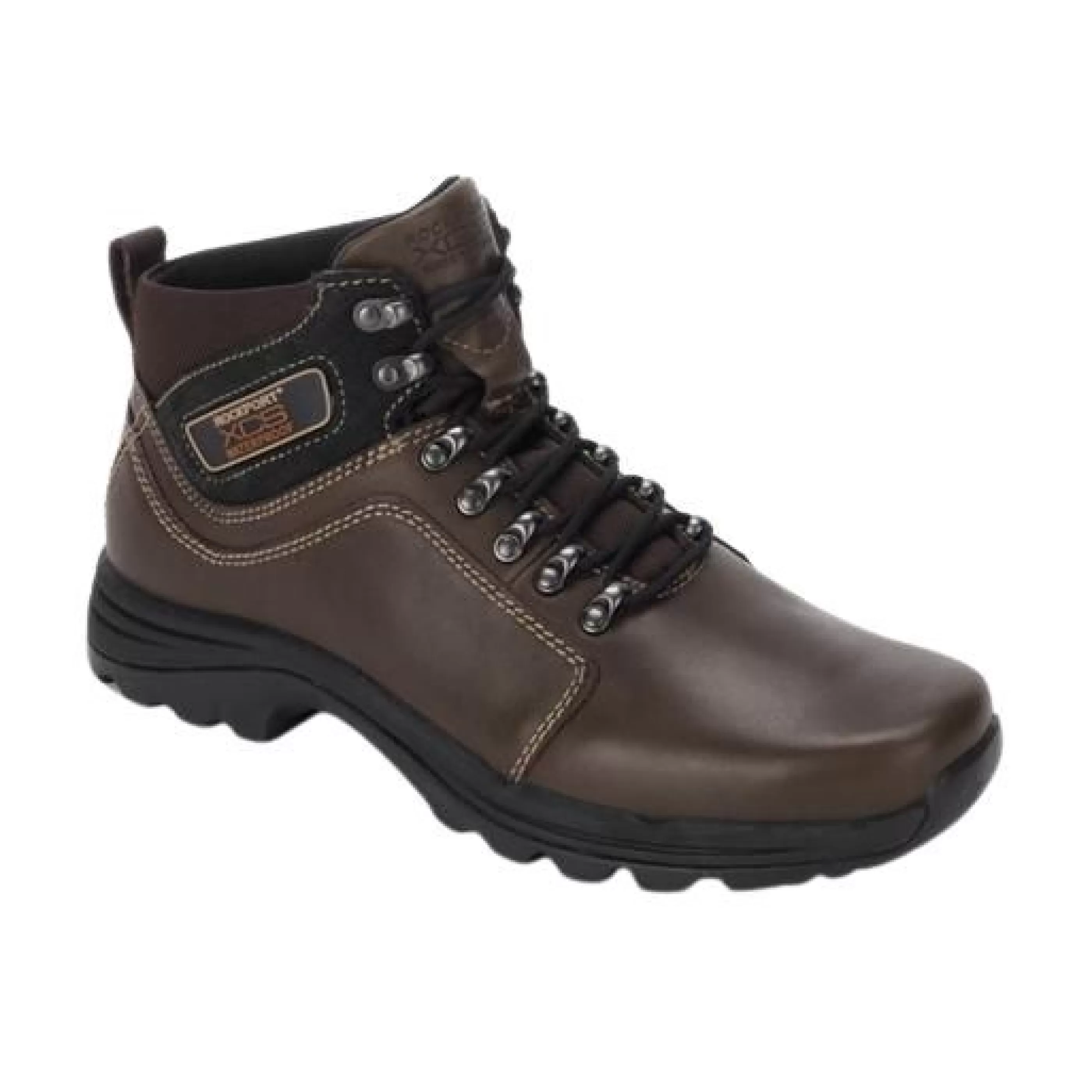 Outlet Cold Springs Elkhart Dark Brown Leather Lace-Up Boot Men Walking