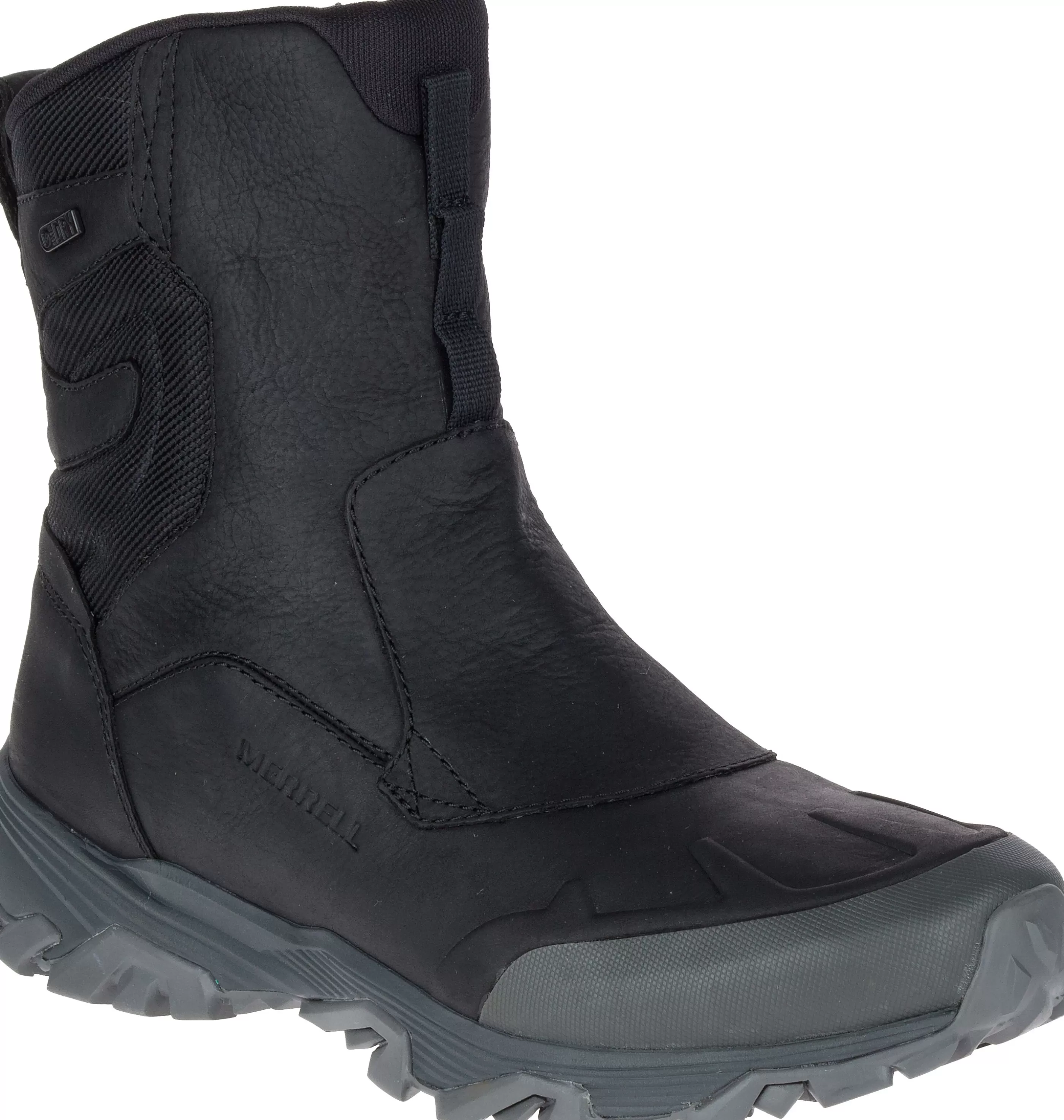 New Coldpack Ice+ 8" Zip Polar Black Waterproof Winter Boot Men Boot