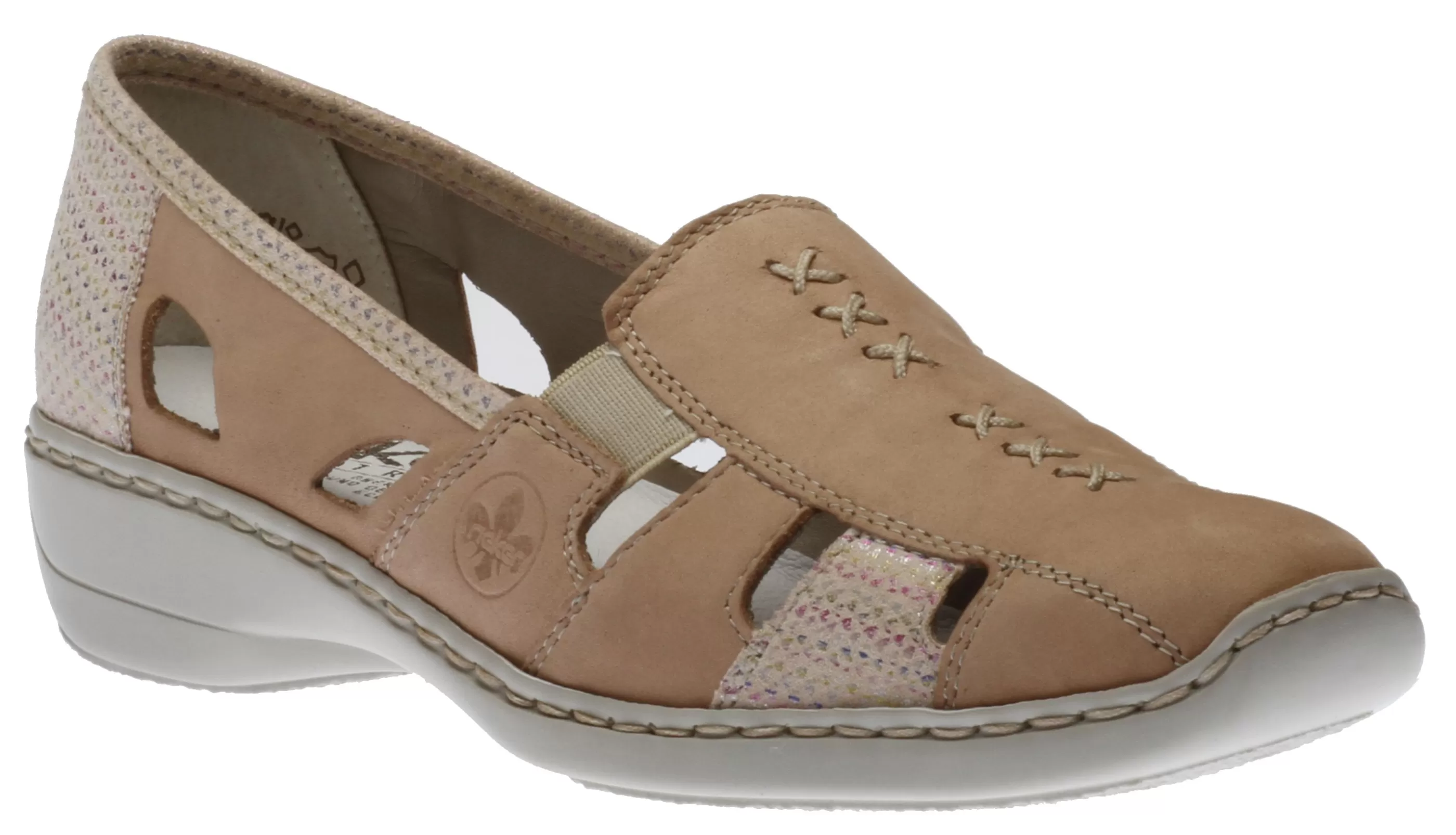 New Columbo Biege Multi Women Casual