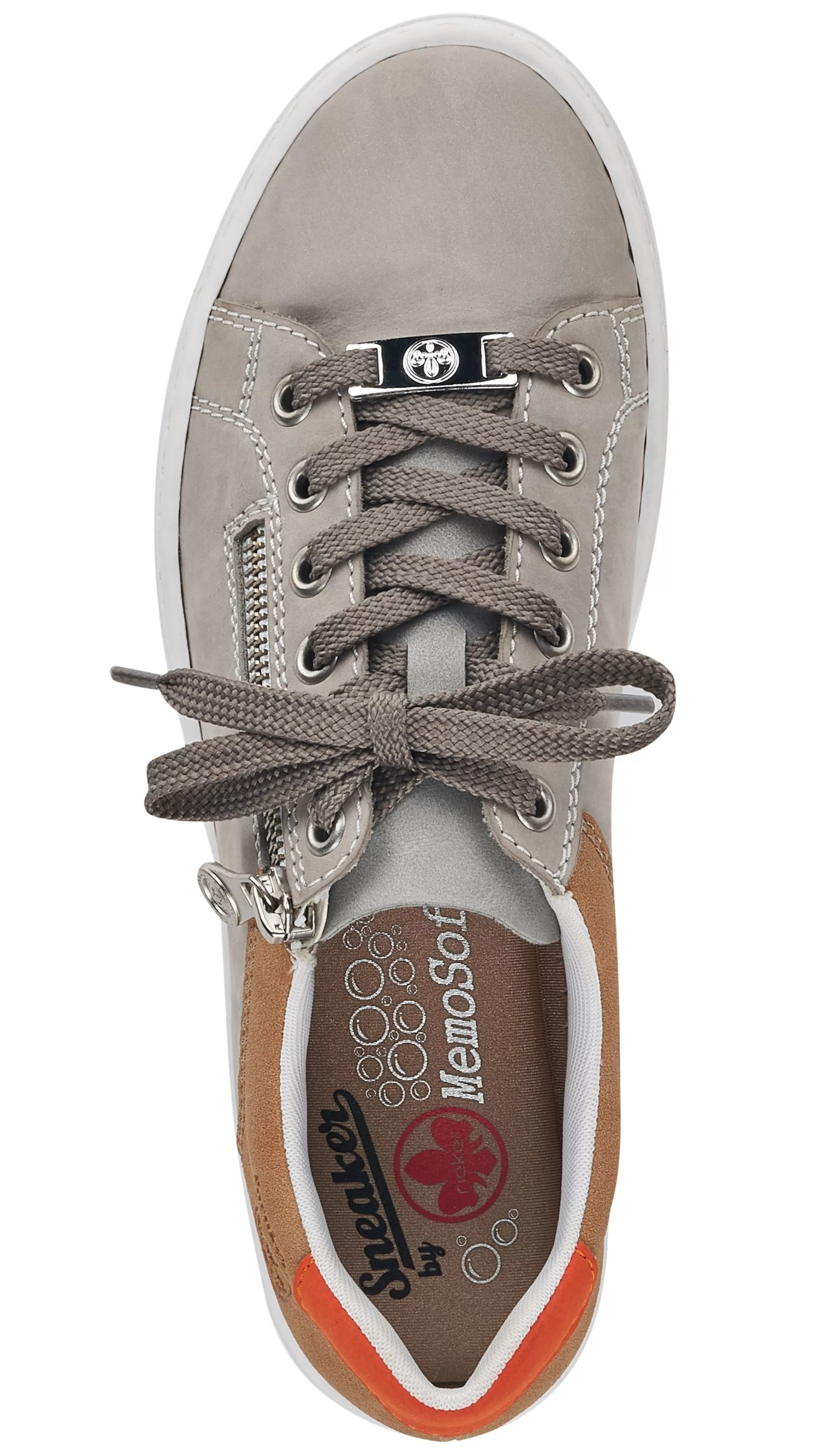 Sale Columbo Grey Multicolour Lace-Up Sneaker Women Casual