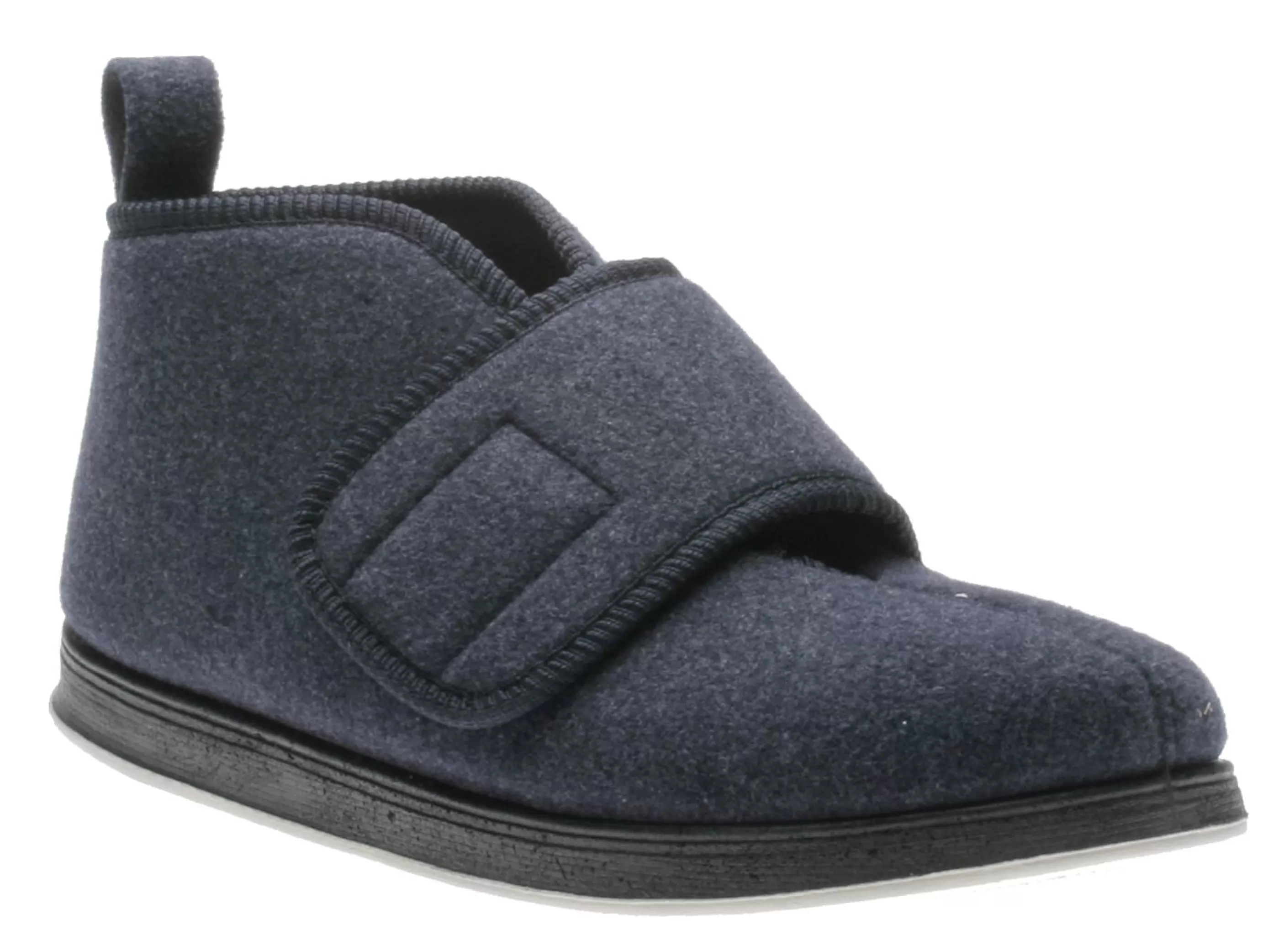 Discount Comfortl Navy Wool Slipper Women Slipper