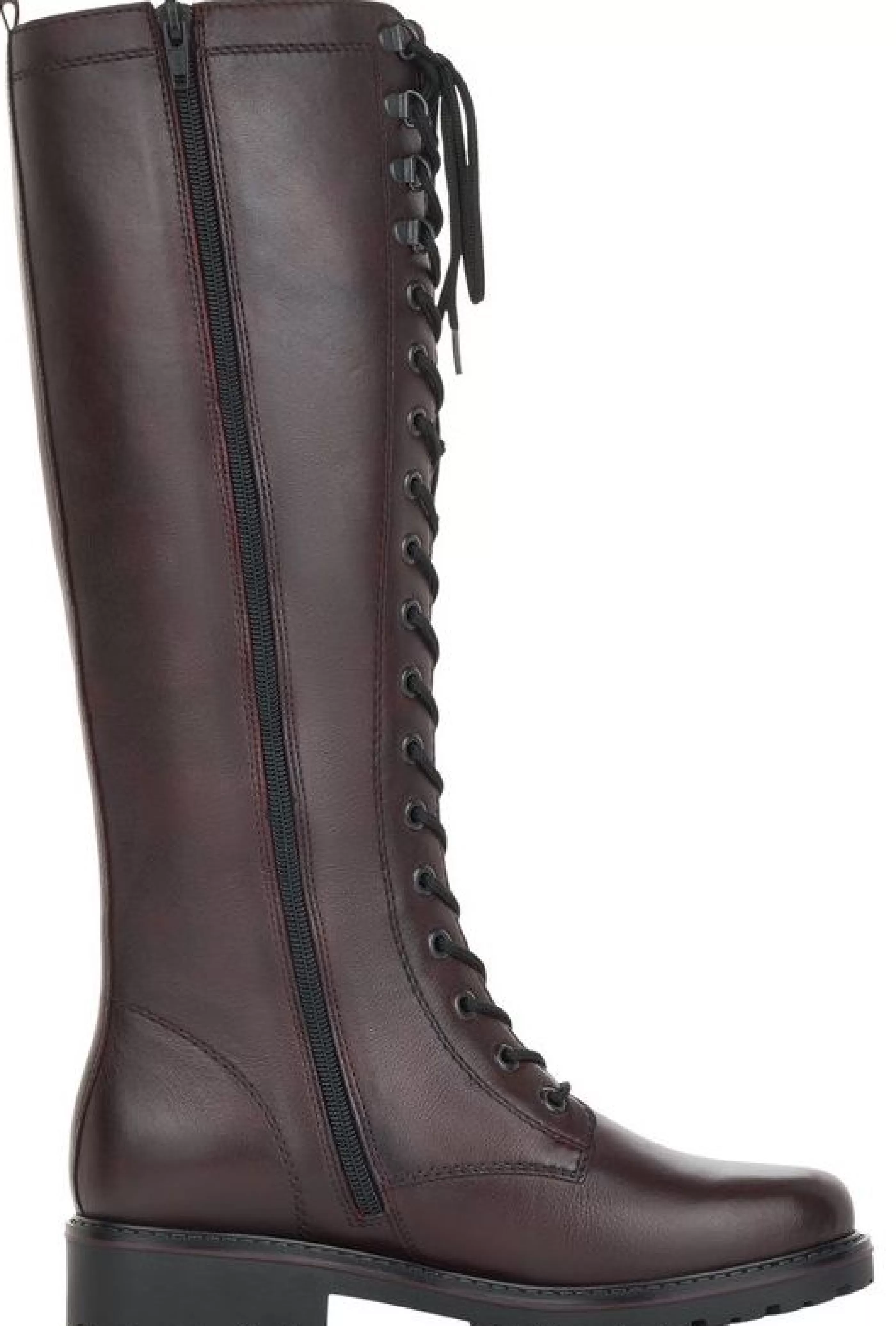 Flash Sale Cristallino Red Lace-Up Riding Boot Women Boot