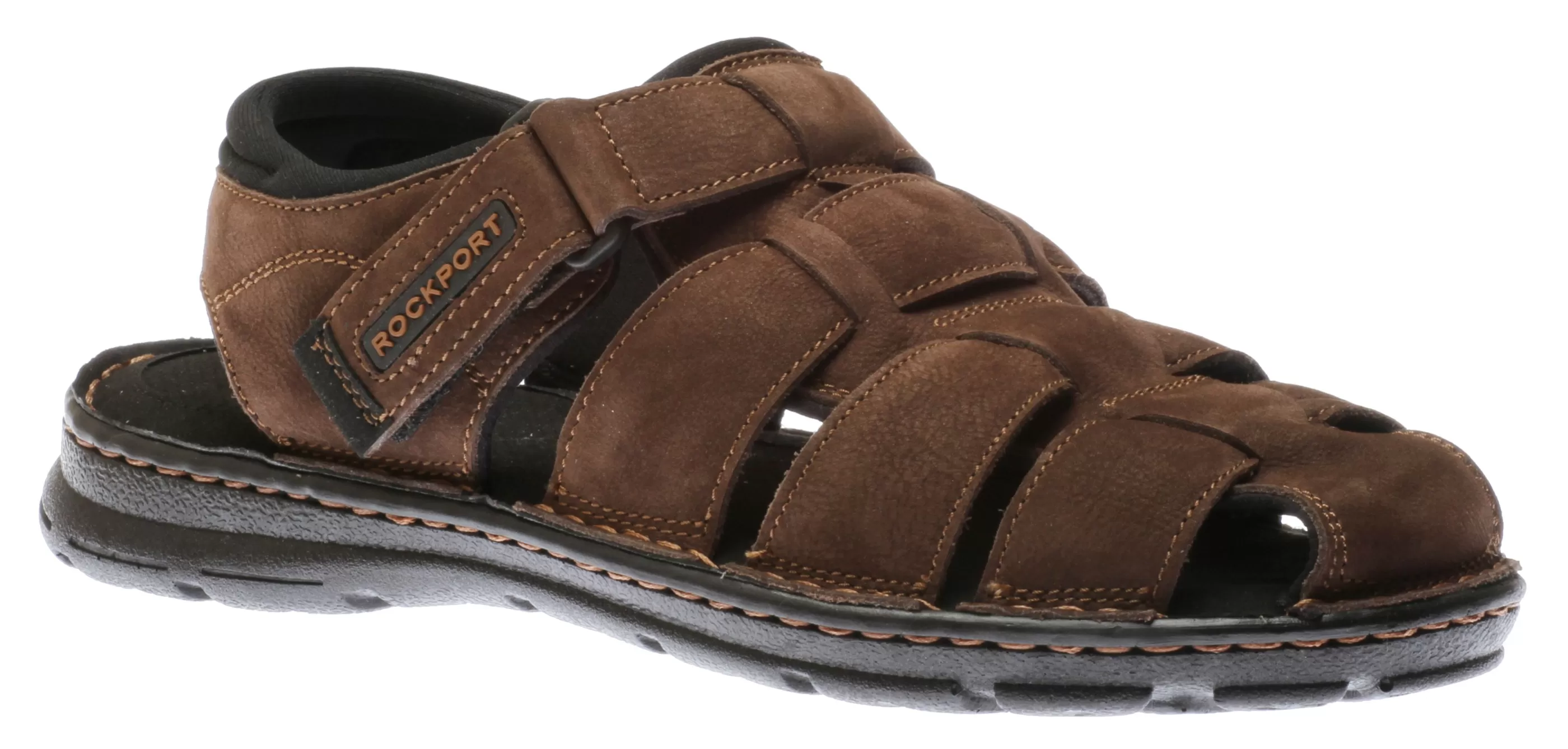 Best Sale Darwyn Brown Leather Fisherman Sandal Men Sandal