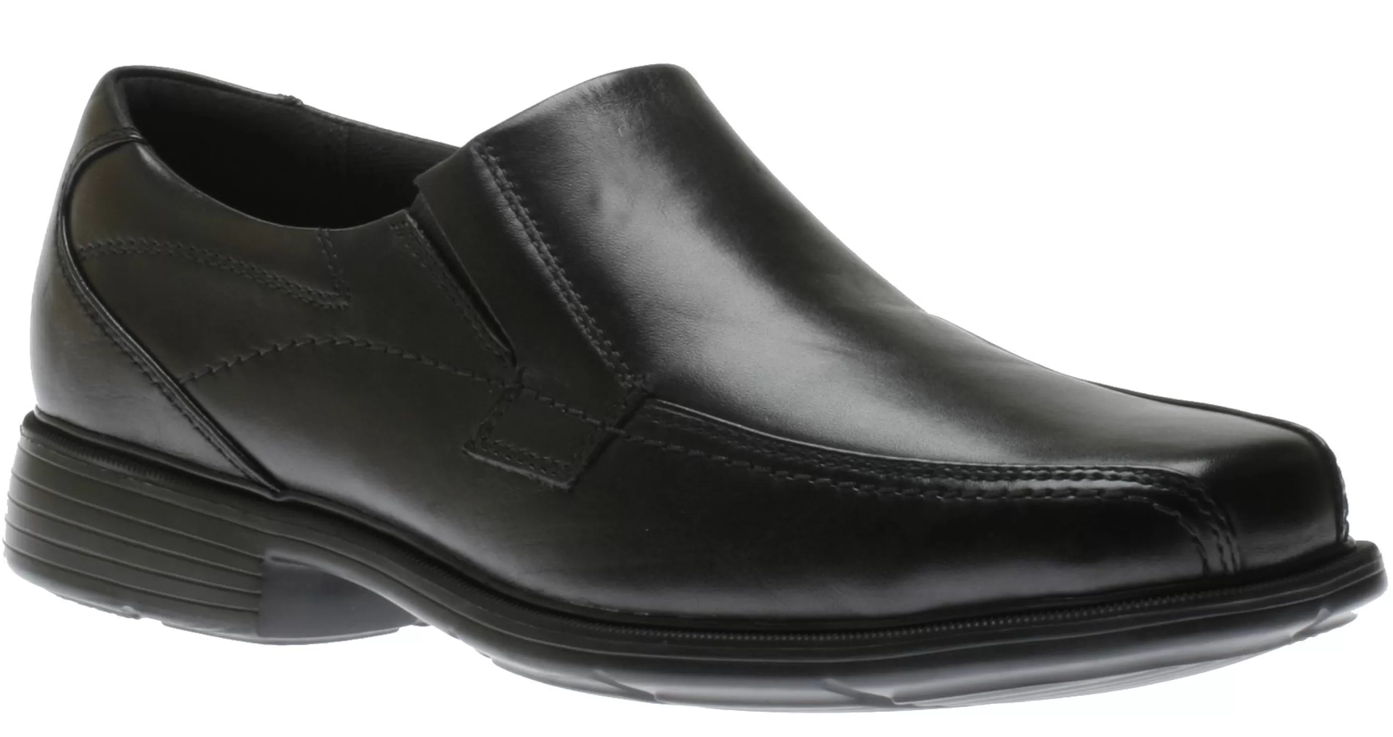 Discount Dillon Black Leather Slip-On Dress Shoe Men Dress