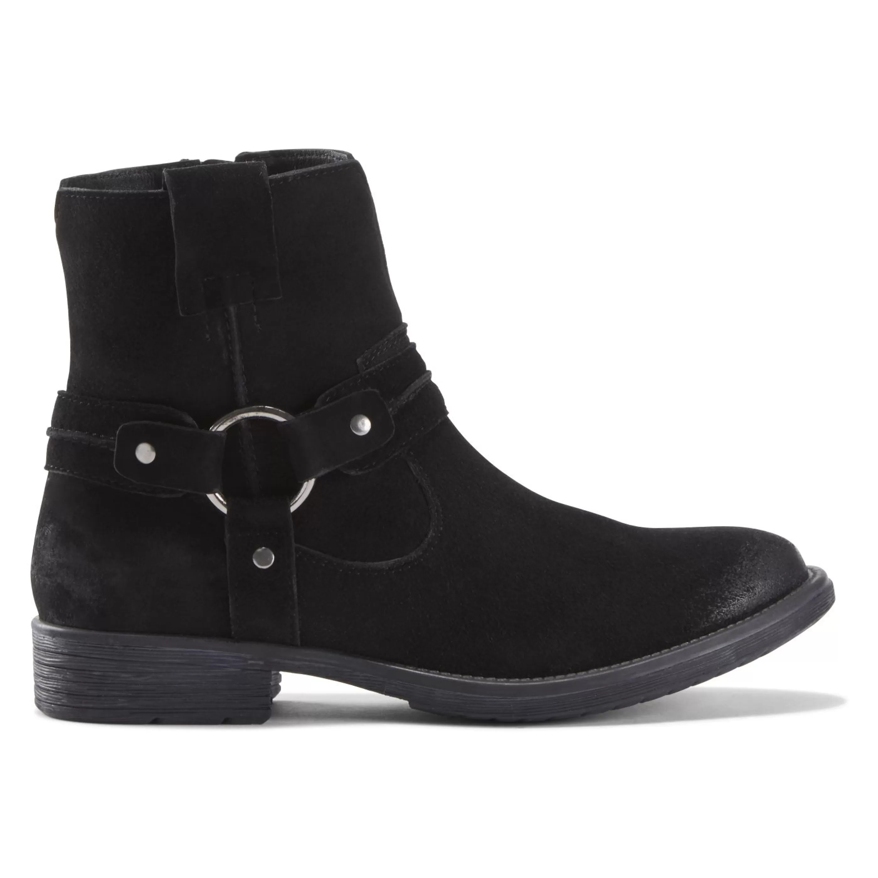 Best Everglade Black Suede Boot Women Dress Boot