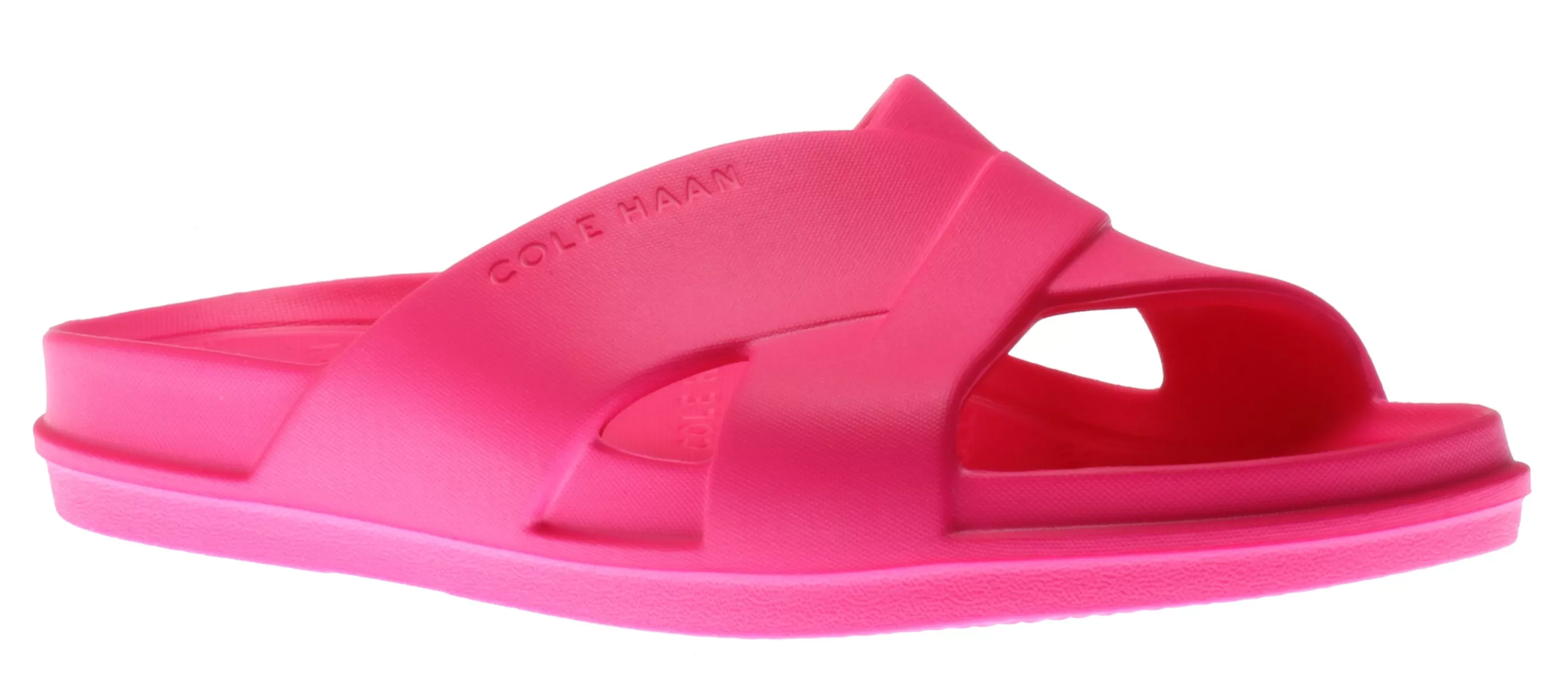 Shop Findra Neon Fuchsia Pink Pool Slide Sandal Women Slipper