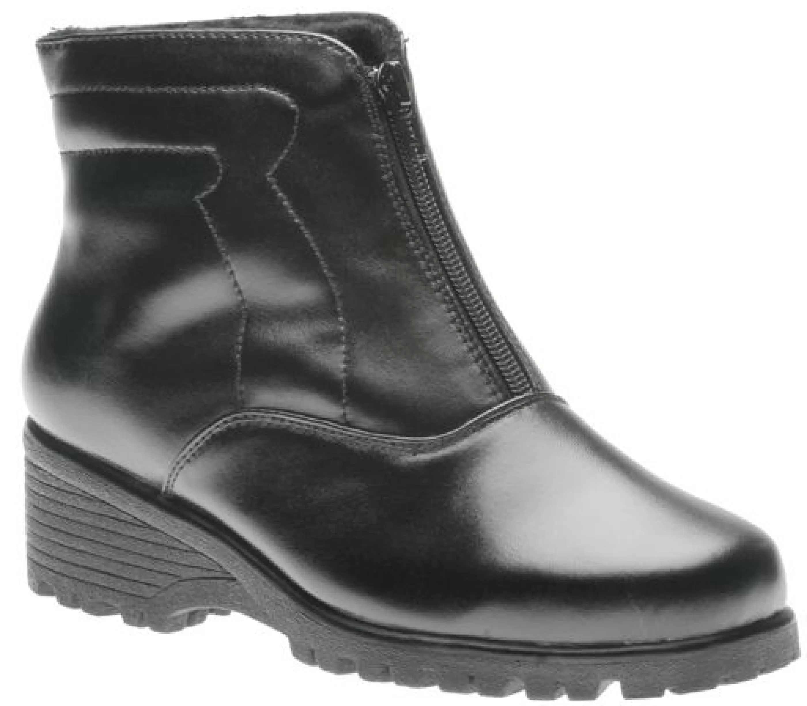 Best Sale Front Zip Wed Black Women Boot