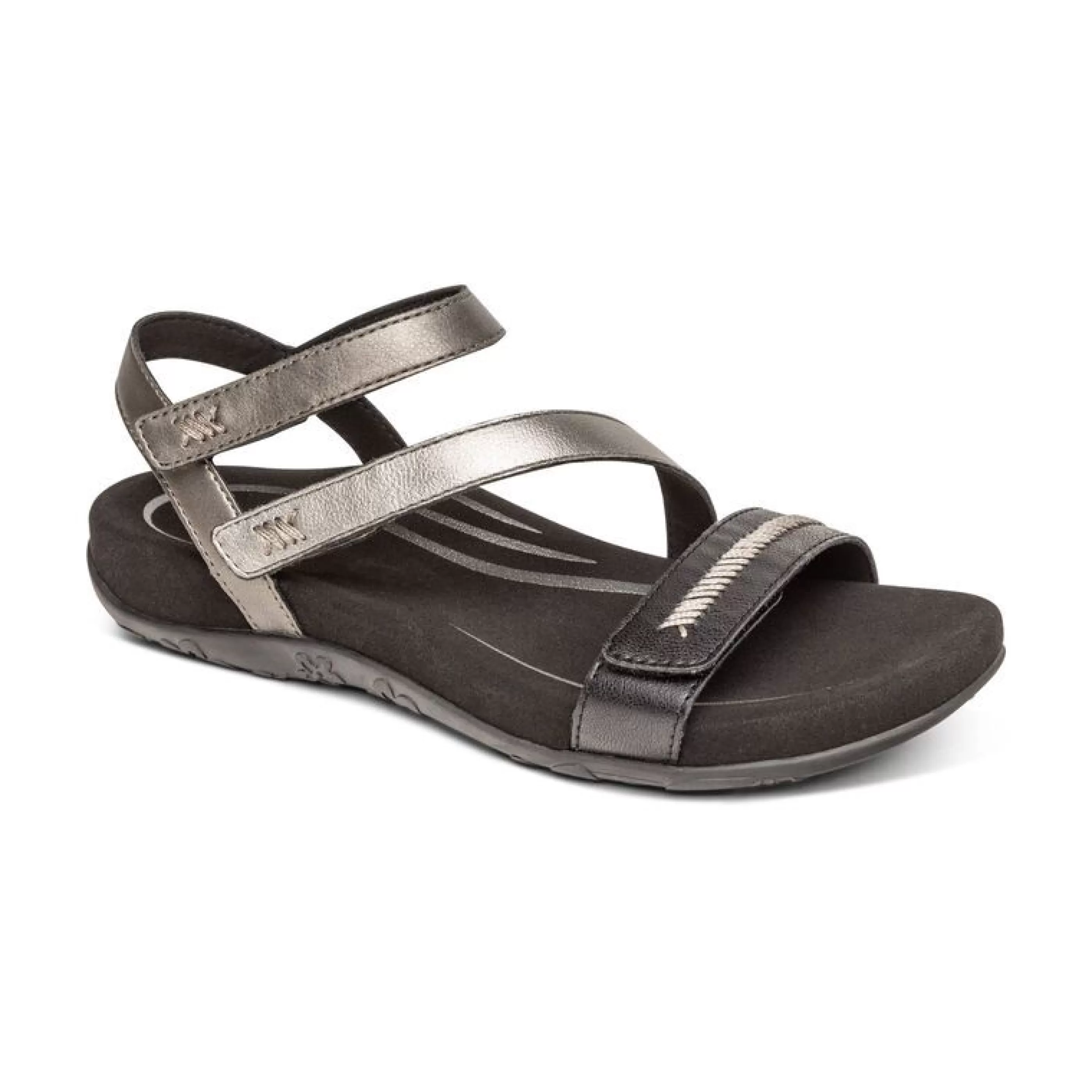 Best Gabby Black Multi Women Sandal