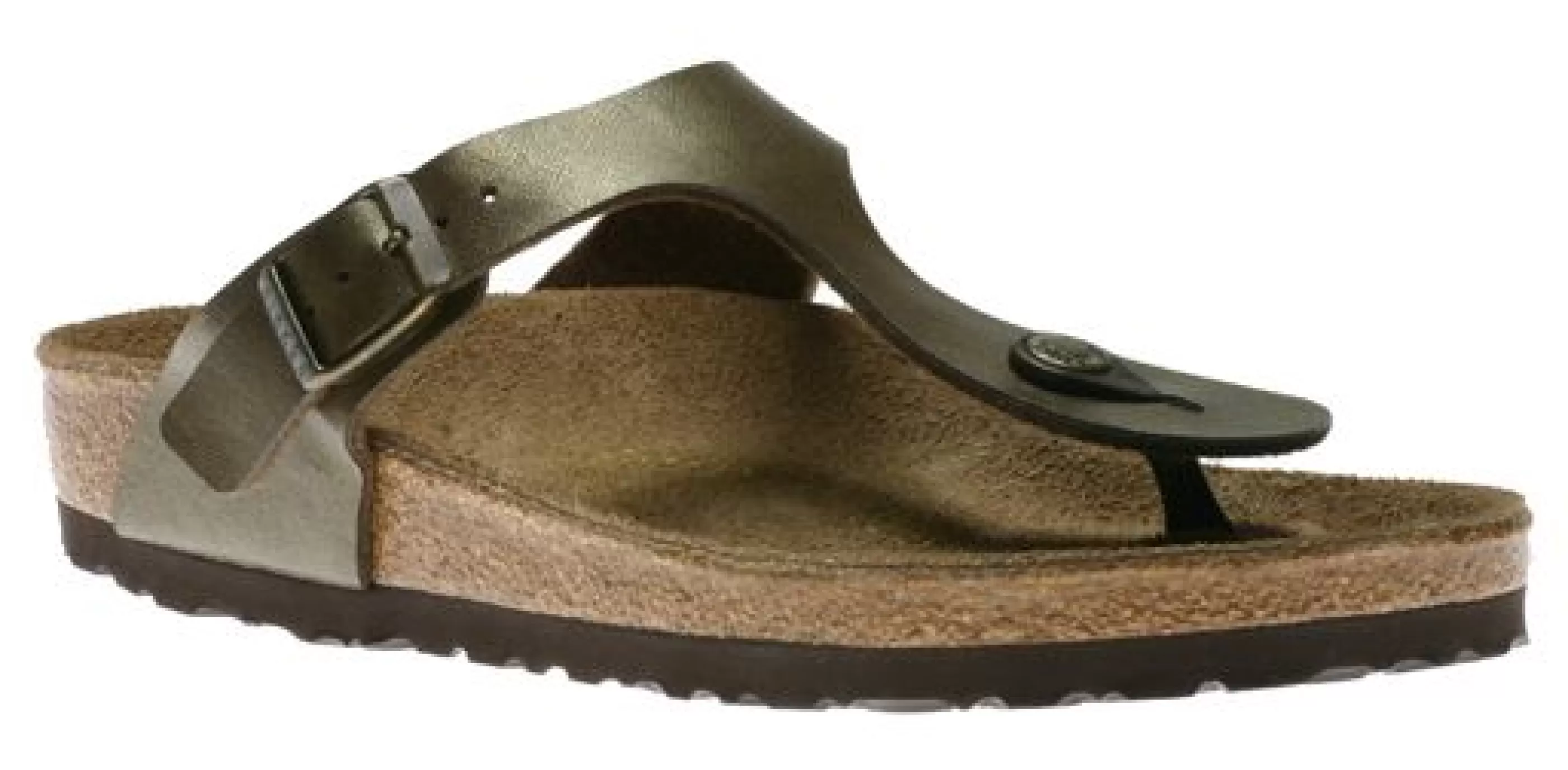 Discount Gizeh Birko-Flor Graceful Toffee Thong Sandal Women Toe Thong