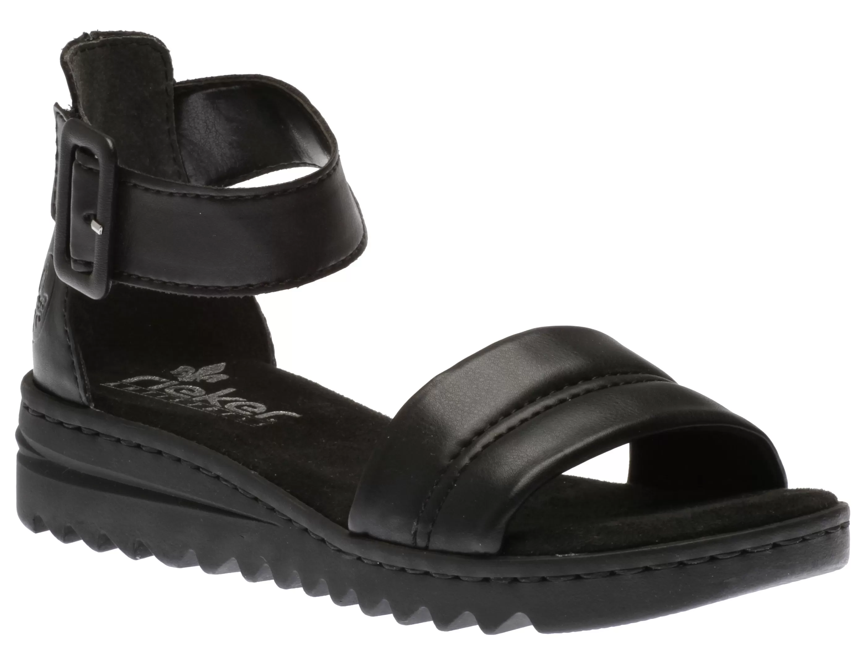 Online Gumaio Velcro Black Women Sandal