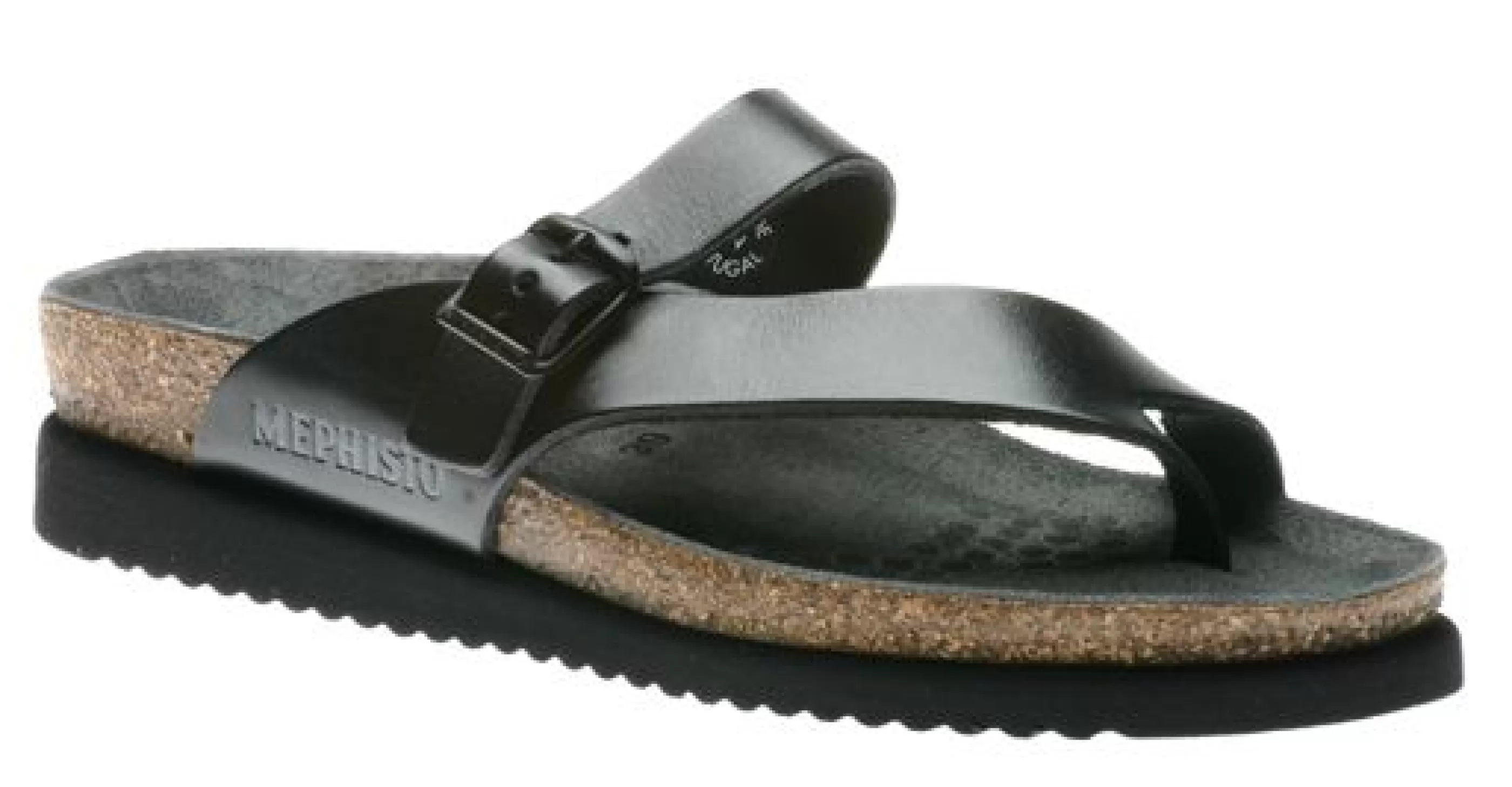 Outlet Helen Black Leather Thong Sandal Women Toe Thong