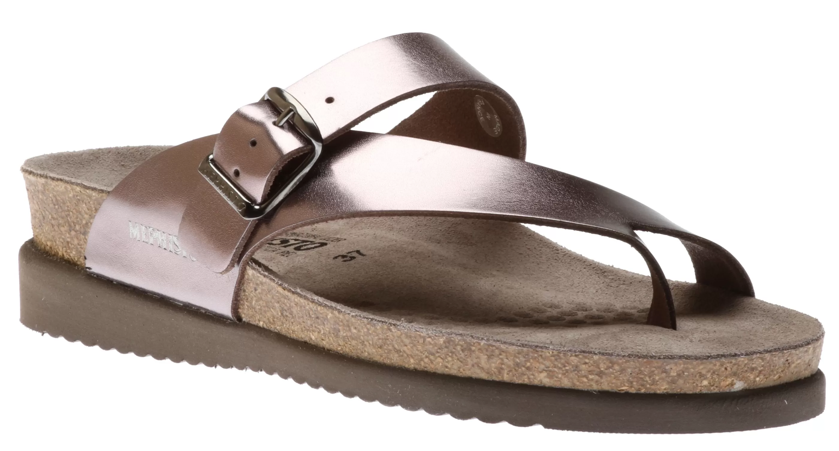 Hot Helen Pink Metallic Thong Sandal Women Toe Thong