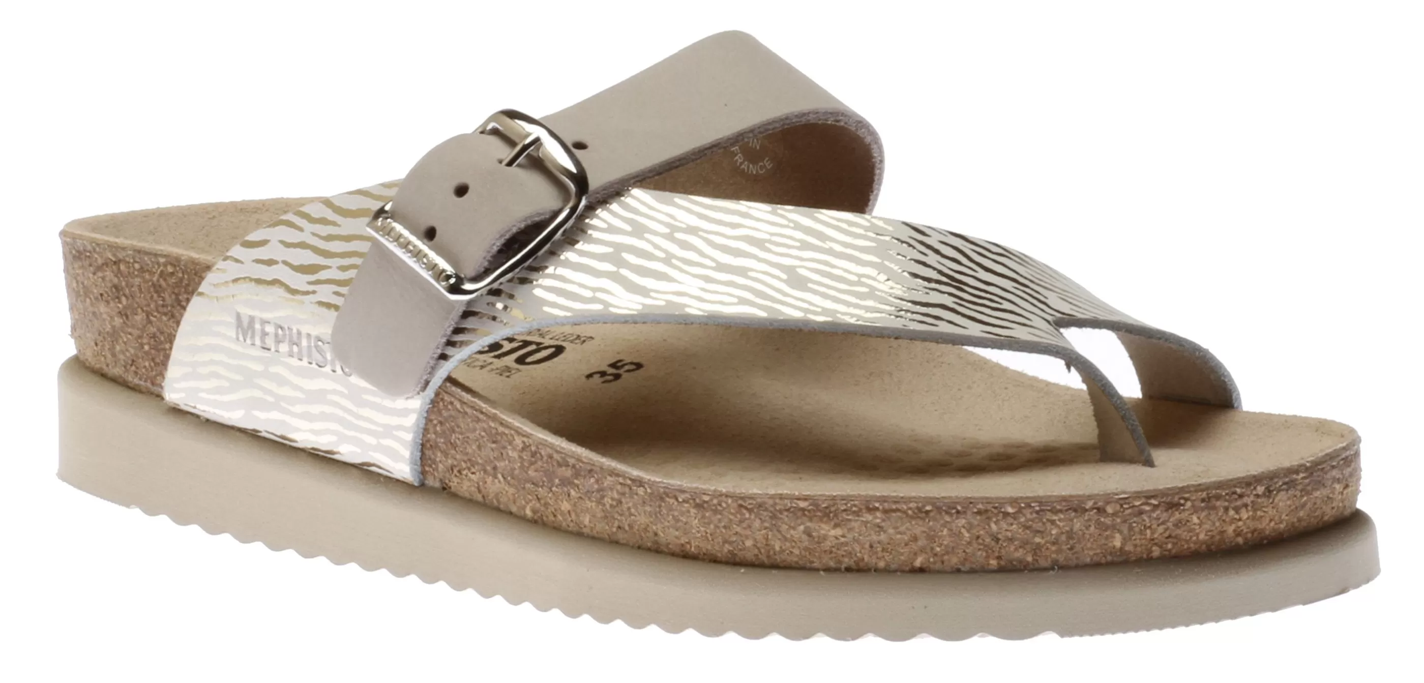 Online Helen Zebra Grey Thong Sandal Women Toe Thong