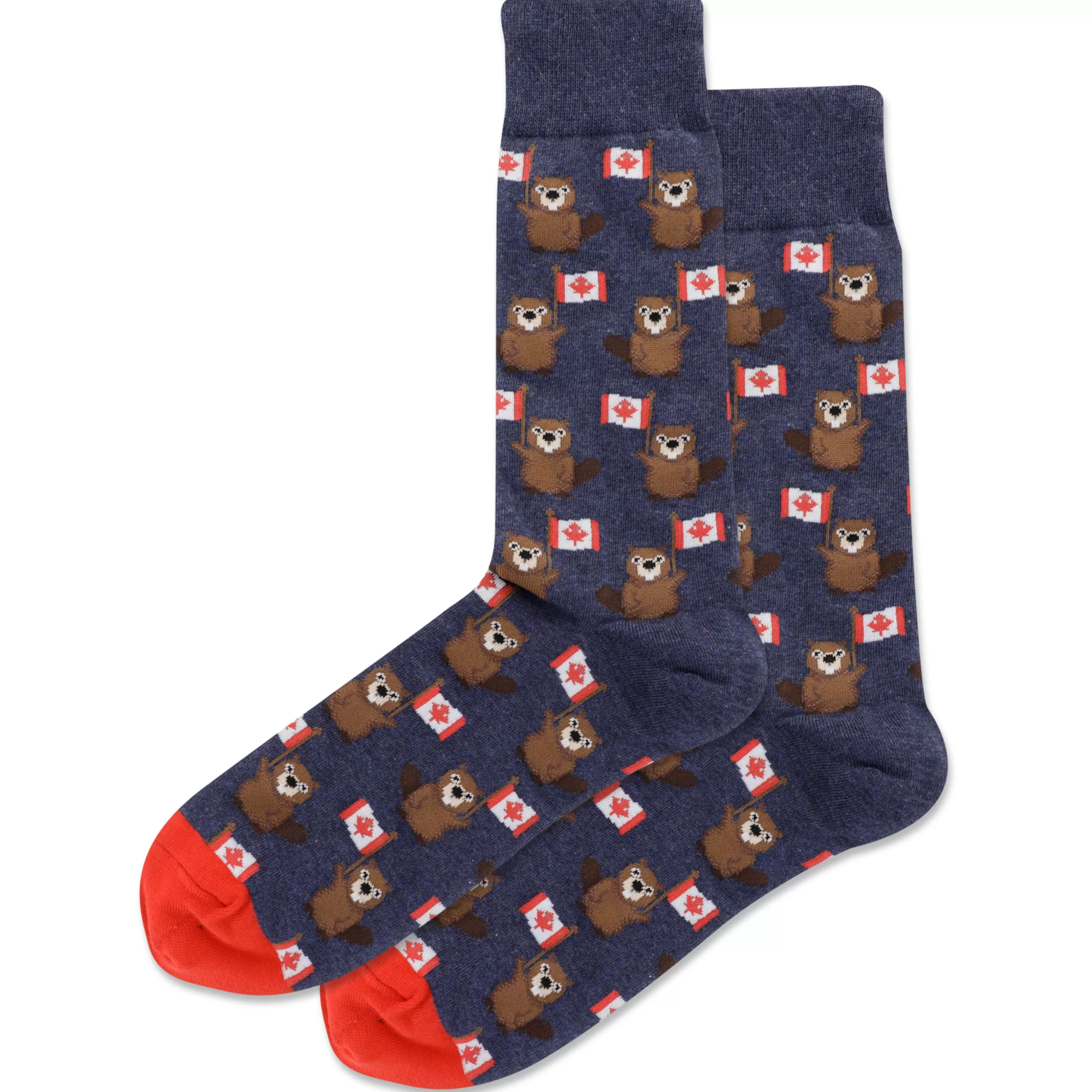 Flash Sale Men's Canada Beaver Crew Socks Accessories Socks