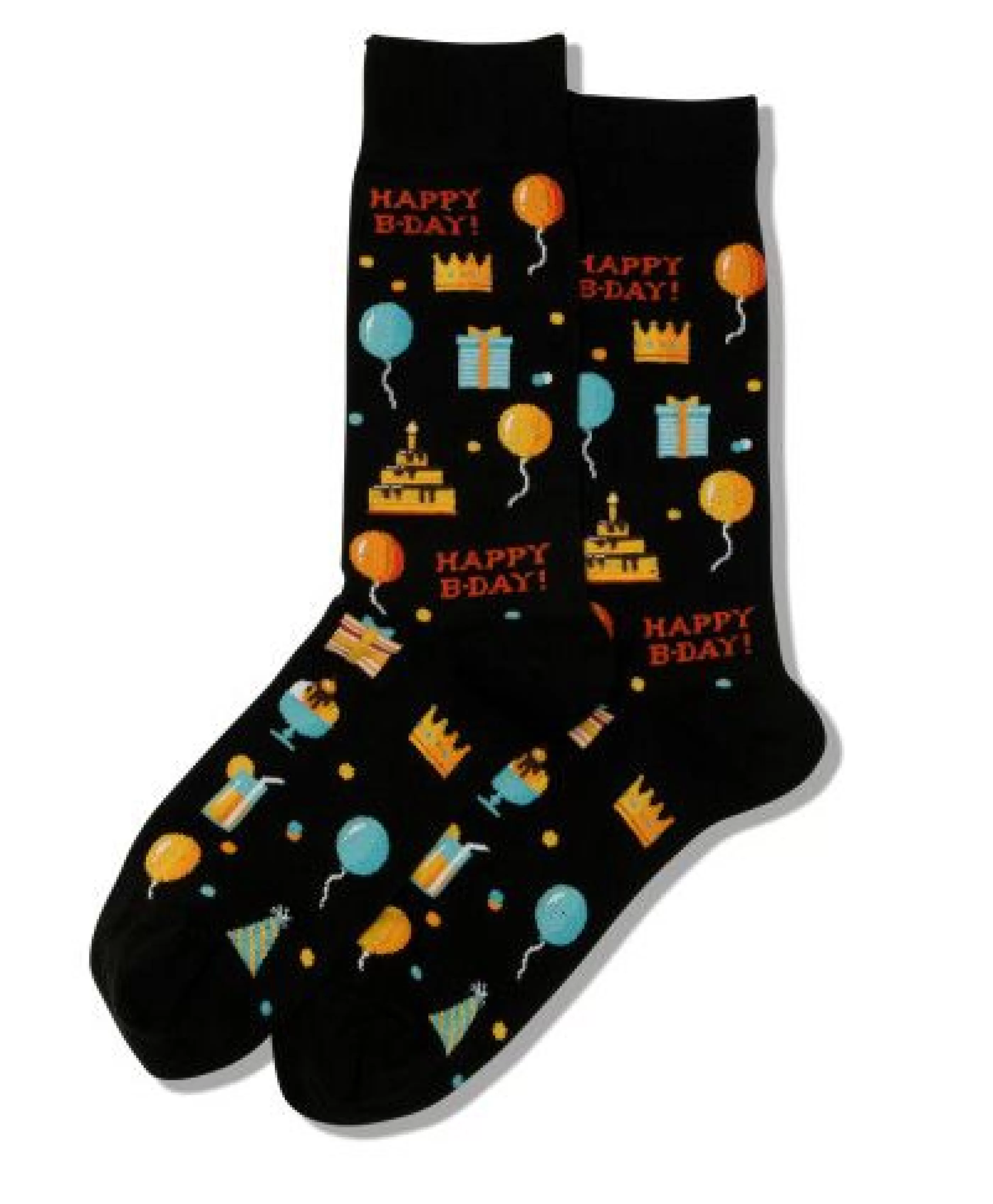 Best Sale Men's Happy Birthday Crew Socks Accessories Socks