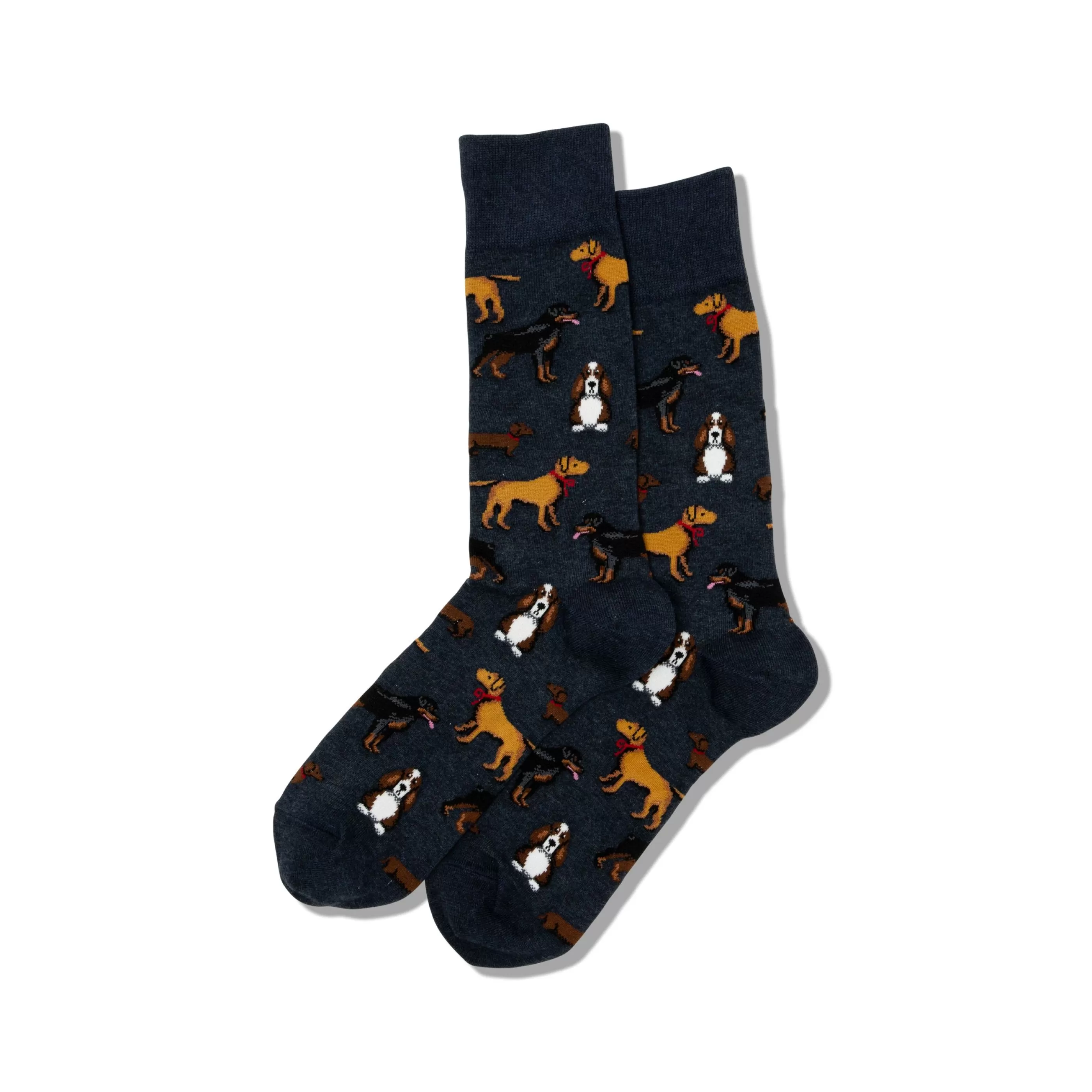 Store Men's Multi Dogs Crew Socks Accessories Socks