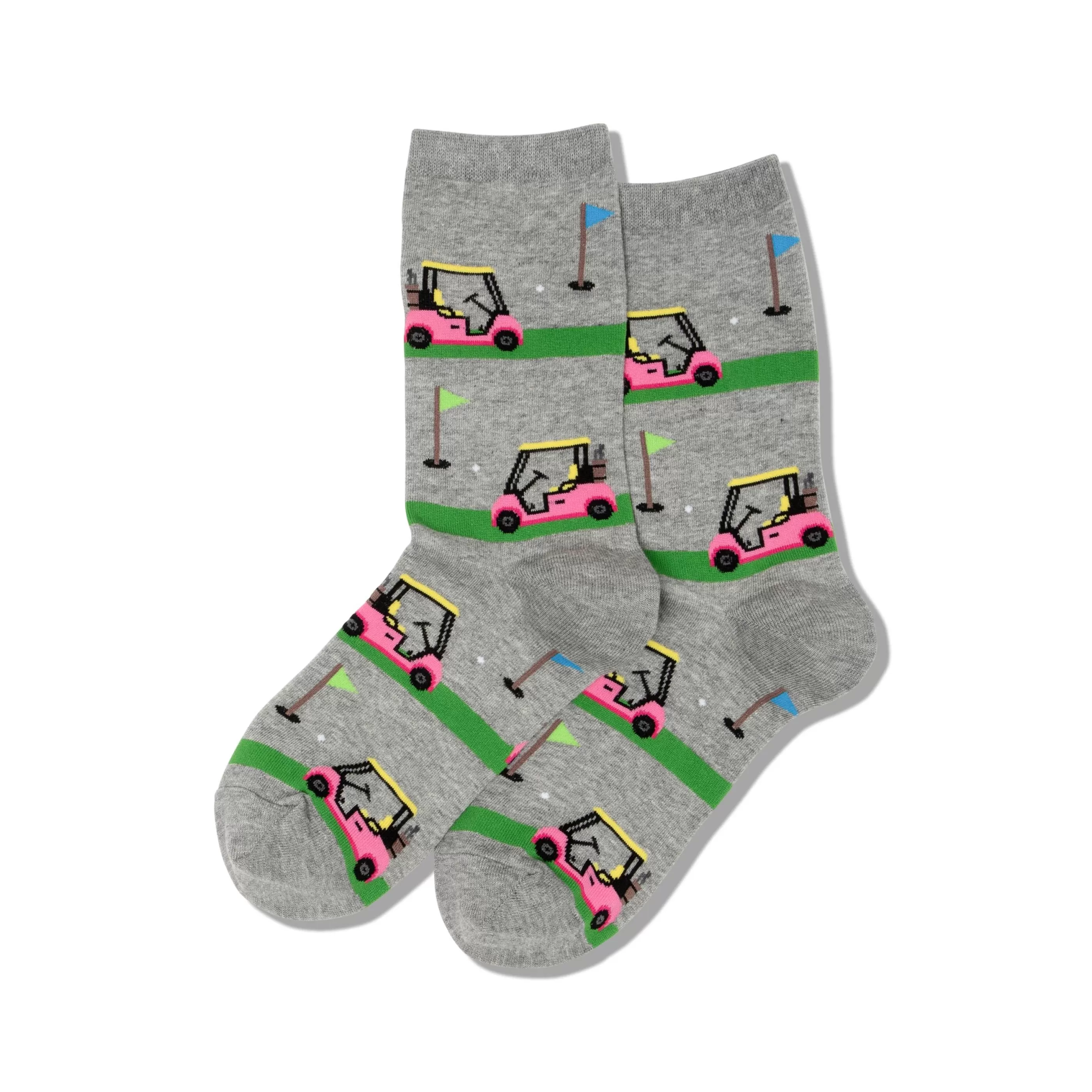 Fashion Women's Golf Cart Crew Socks Accessories Socks