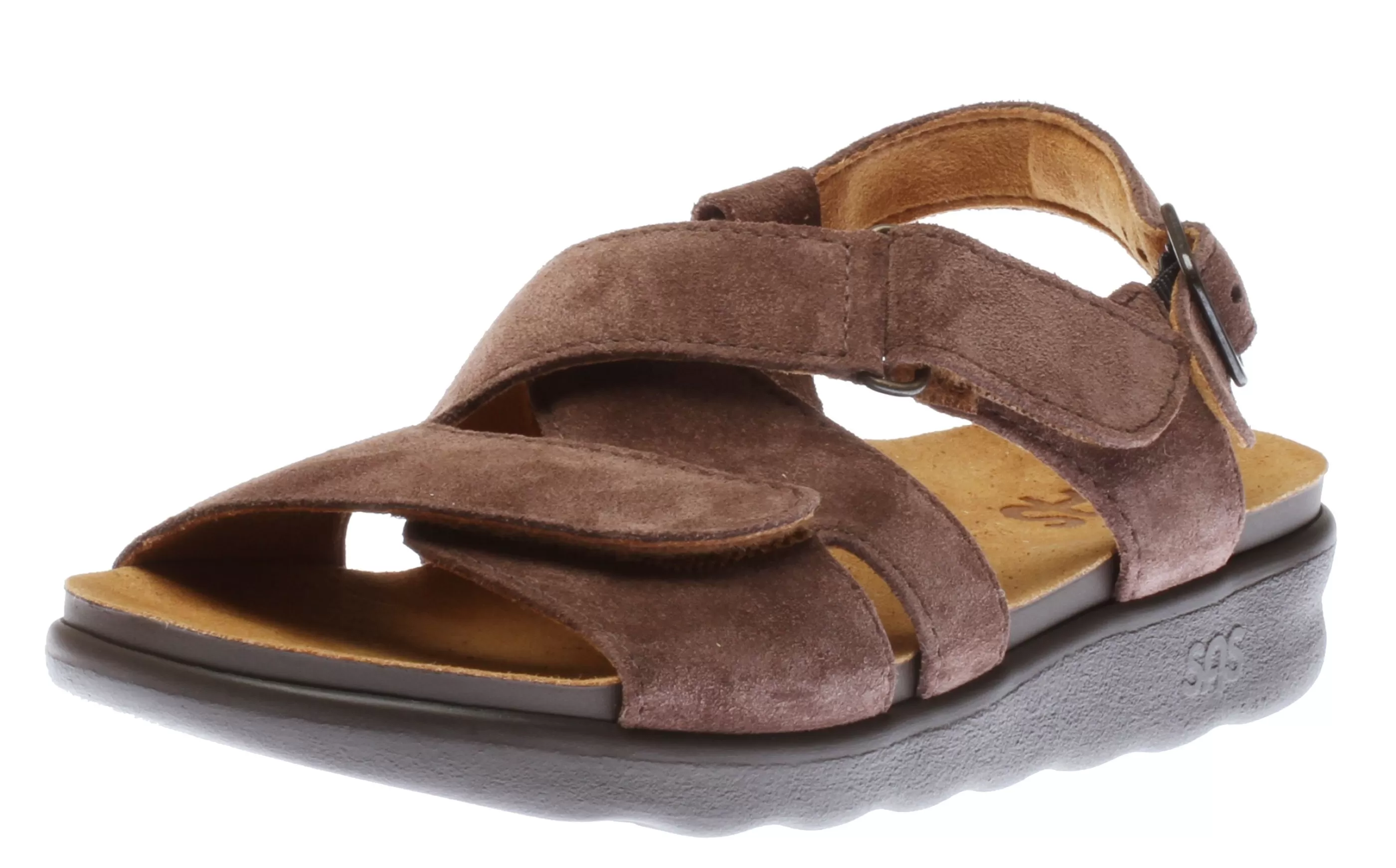 Online Huggy Teddy Brown Cross Strap Sandal Women Sandal