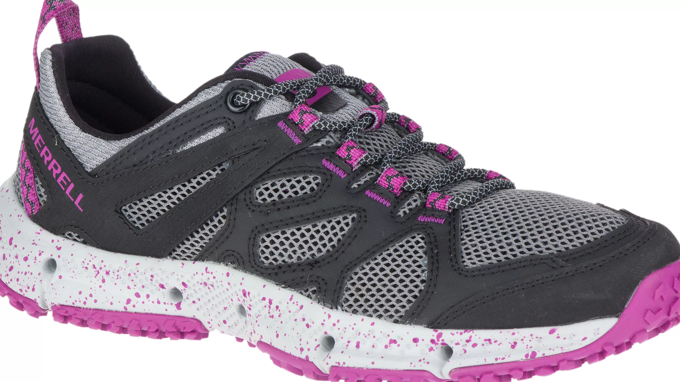 New Hydrotrekker Black - Pink Hiking Shoe Women Casual