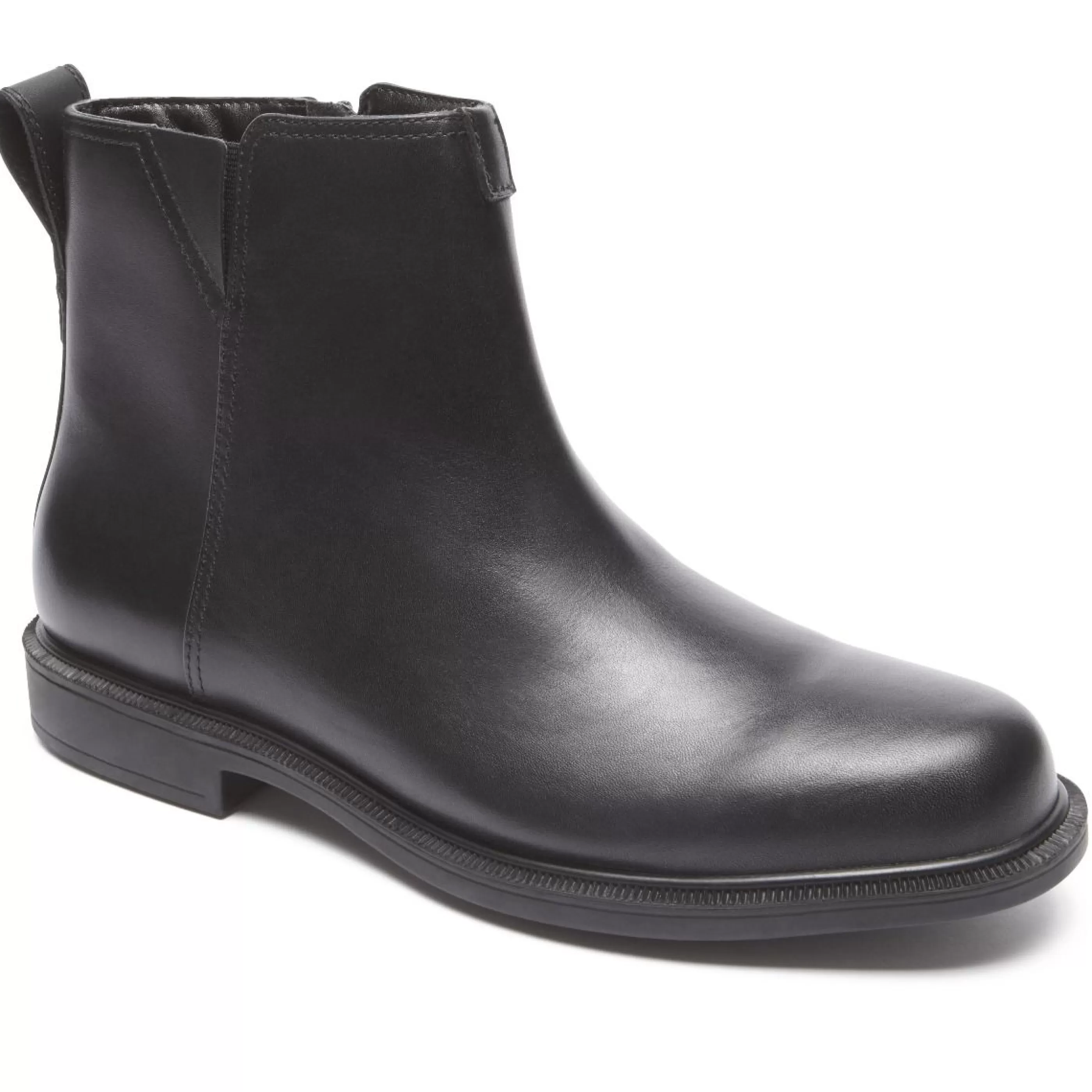 Flash Sale James Black Leather Waterproof Chelsea Boot Men Boot