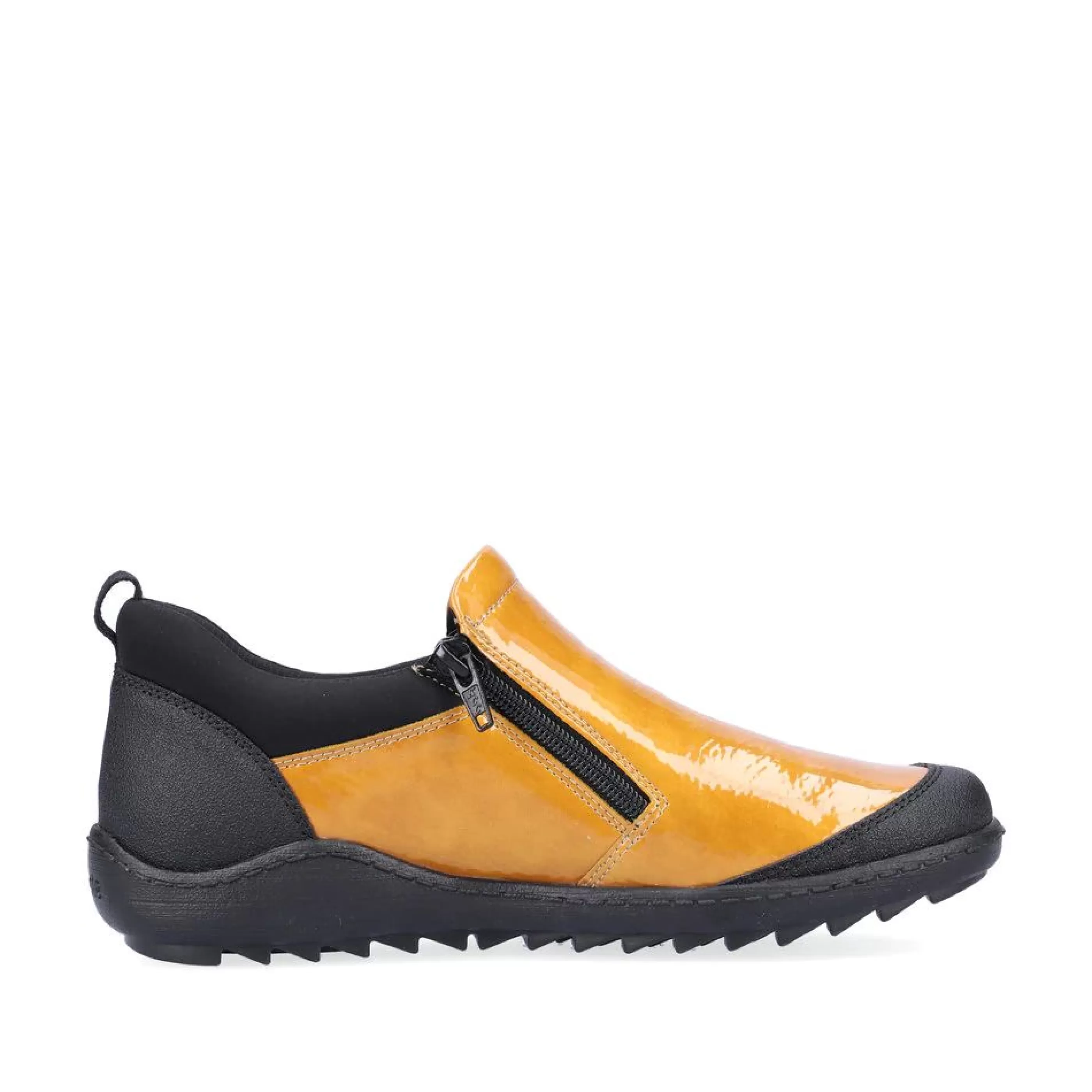 New Jura Scuba Yellow Patent Slip-On Walking Shoe Women Walking