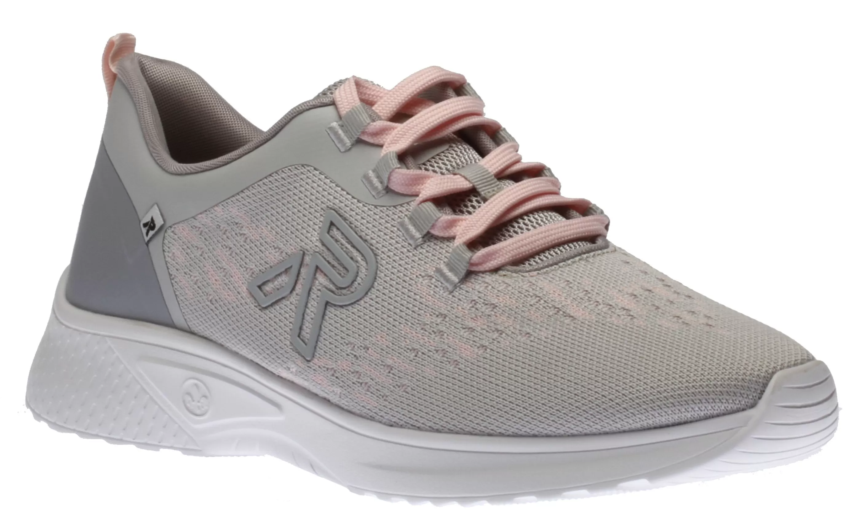 Shop Knitup169 Grey Lace-Up Walking Shoe Women Walking