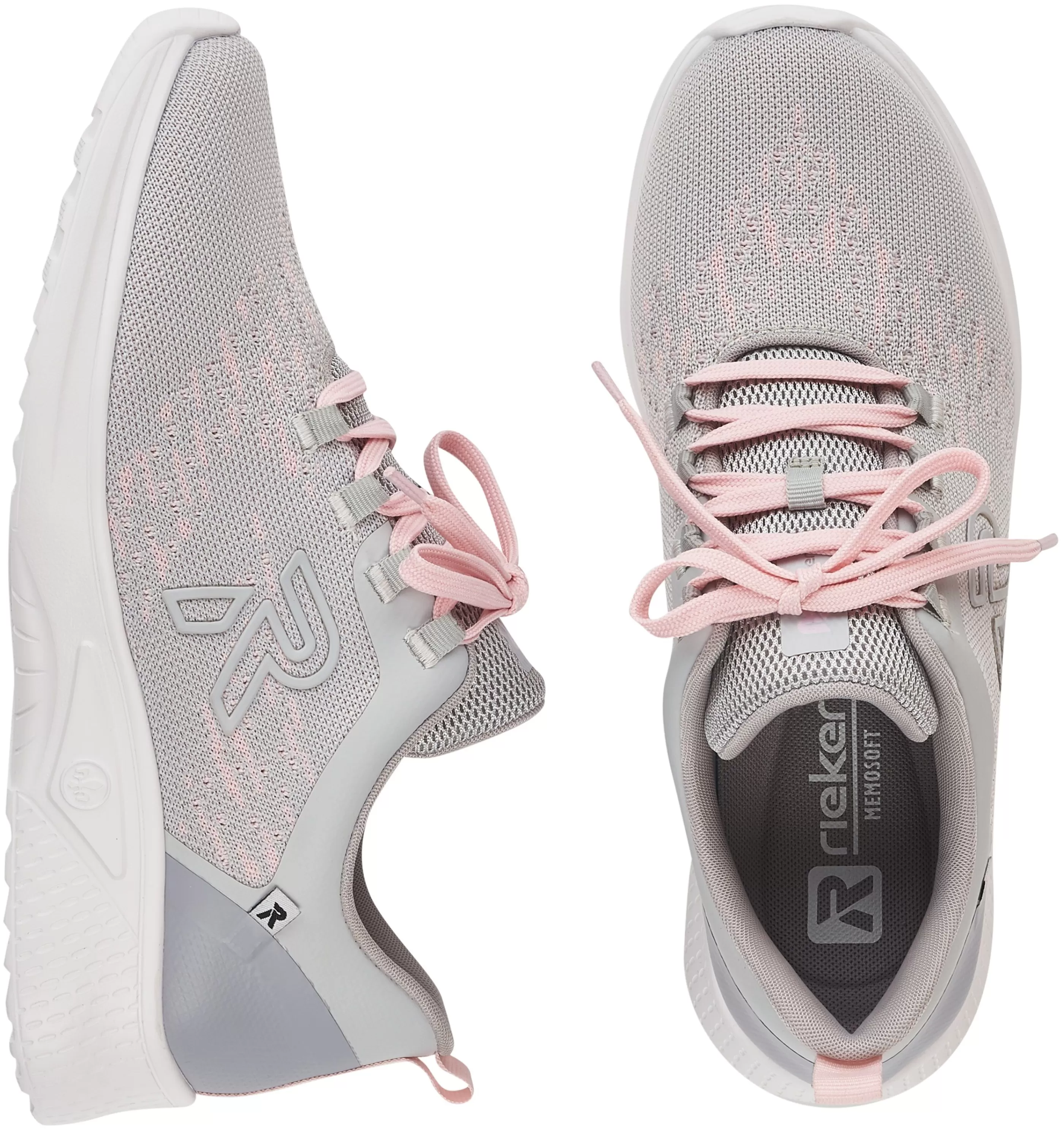 Shop Knitup169 Grey Lace-Up Walking Shoe Women Walking