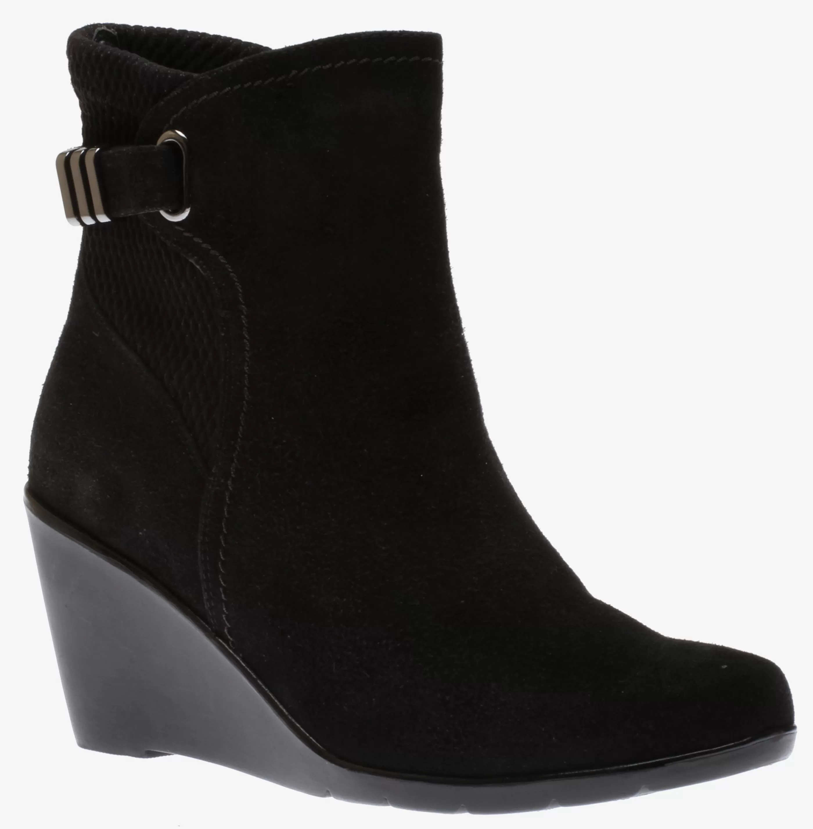 Cheap Lanni Black Suede Women Boot