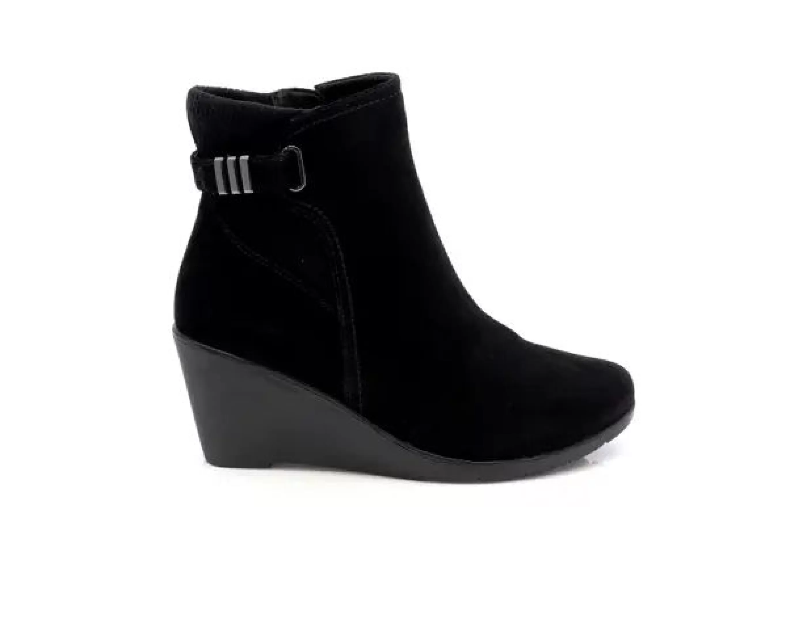 Cheap Lanni Black Suede Women Boot