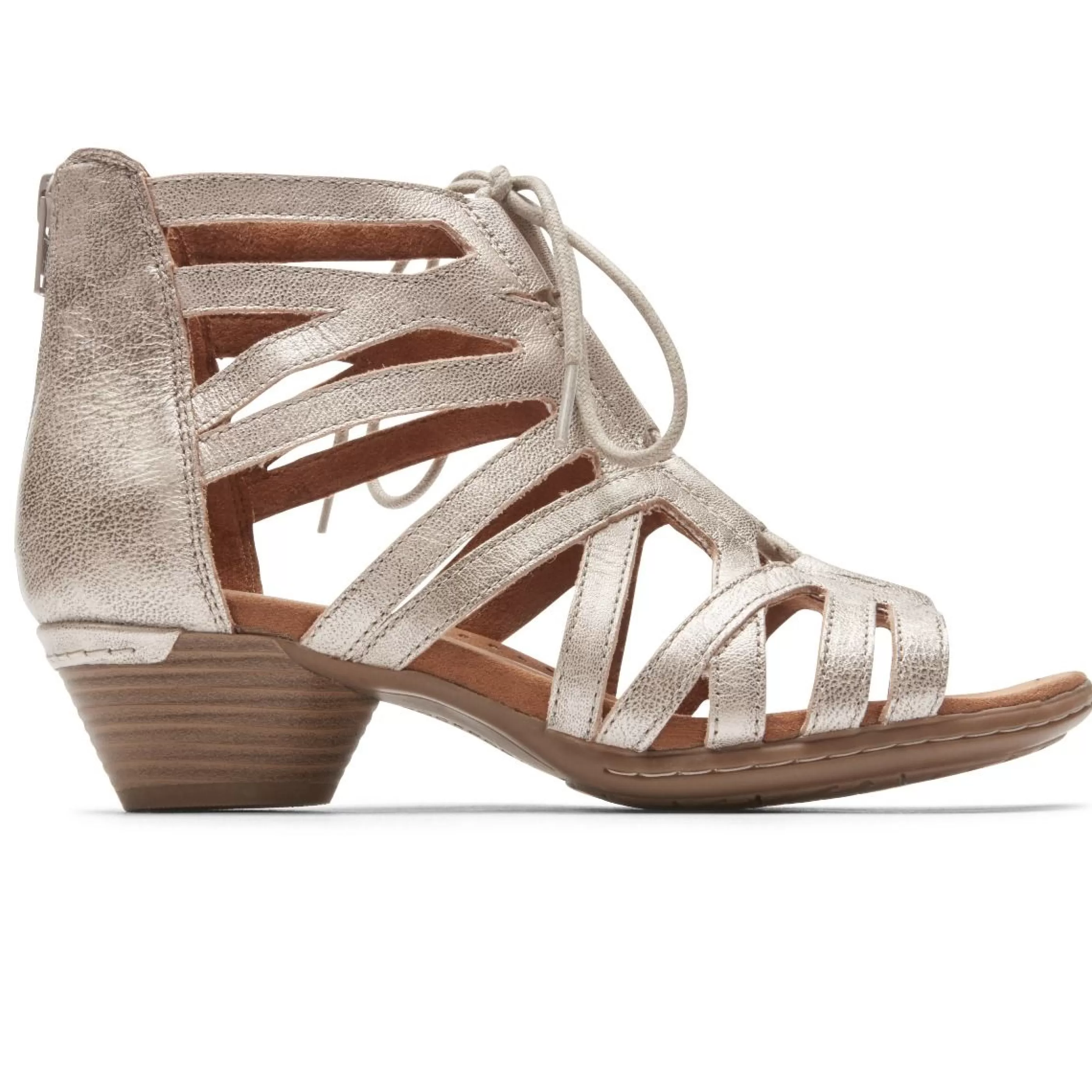 Best Sale Laurel Metallic Caged Sandal Women Sandal