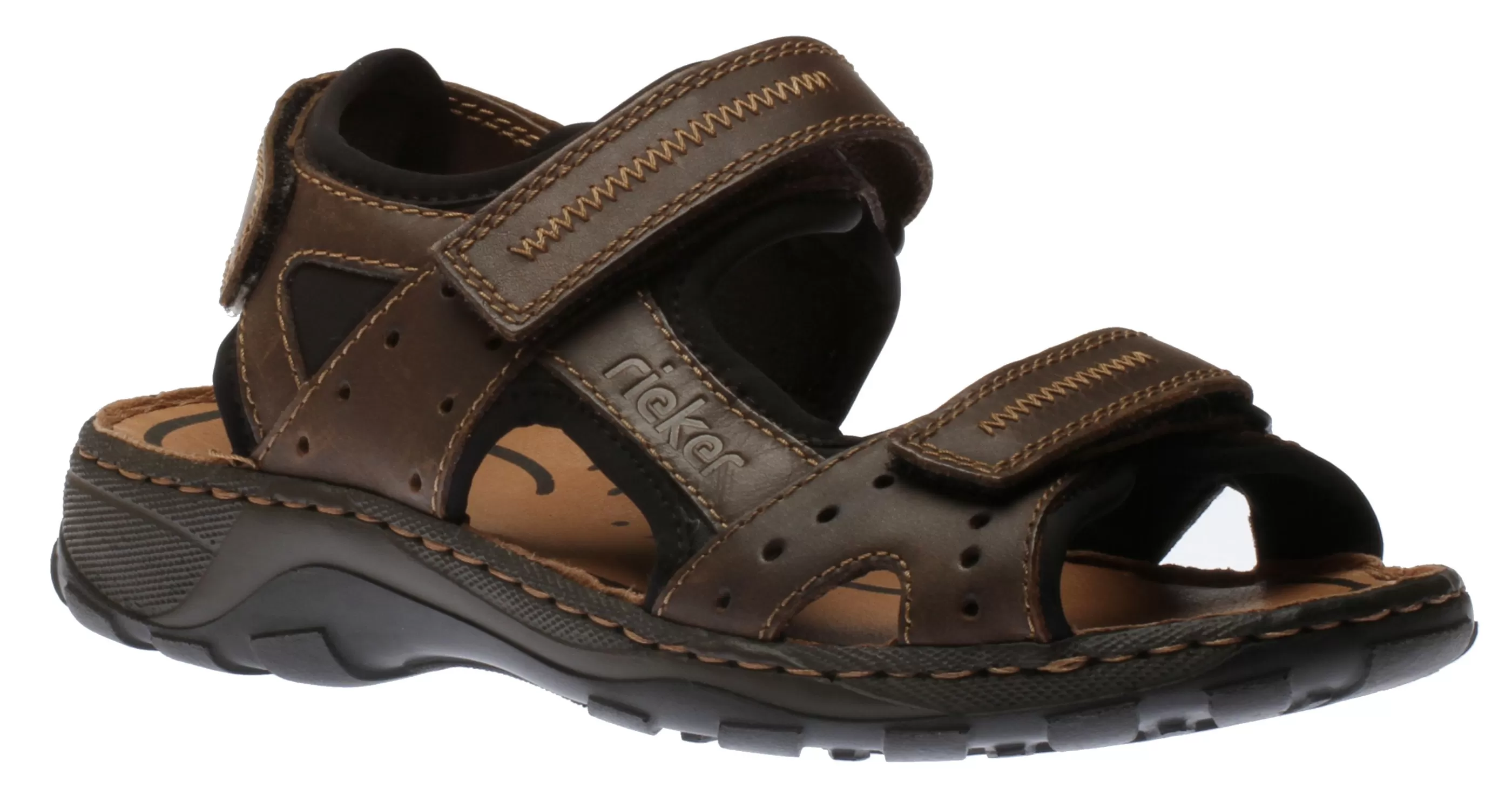 Sale Lava Brown Leather Sport Sandal Men Sandal