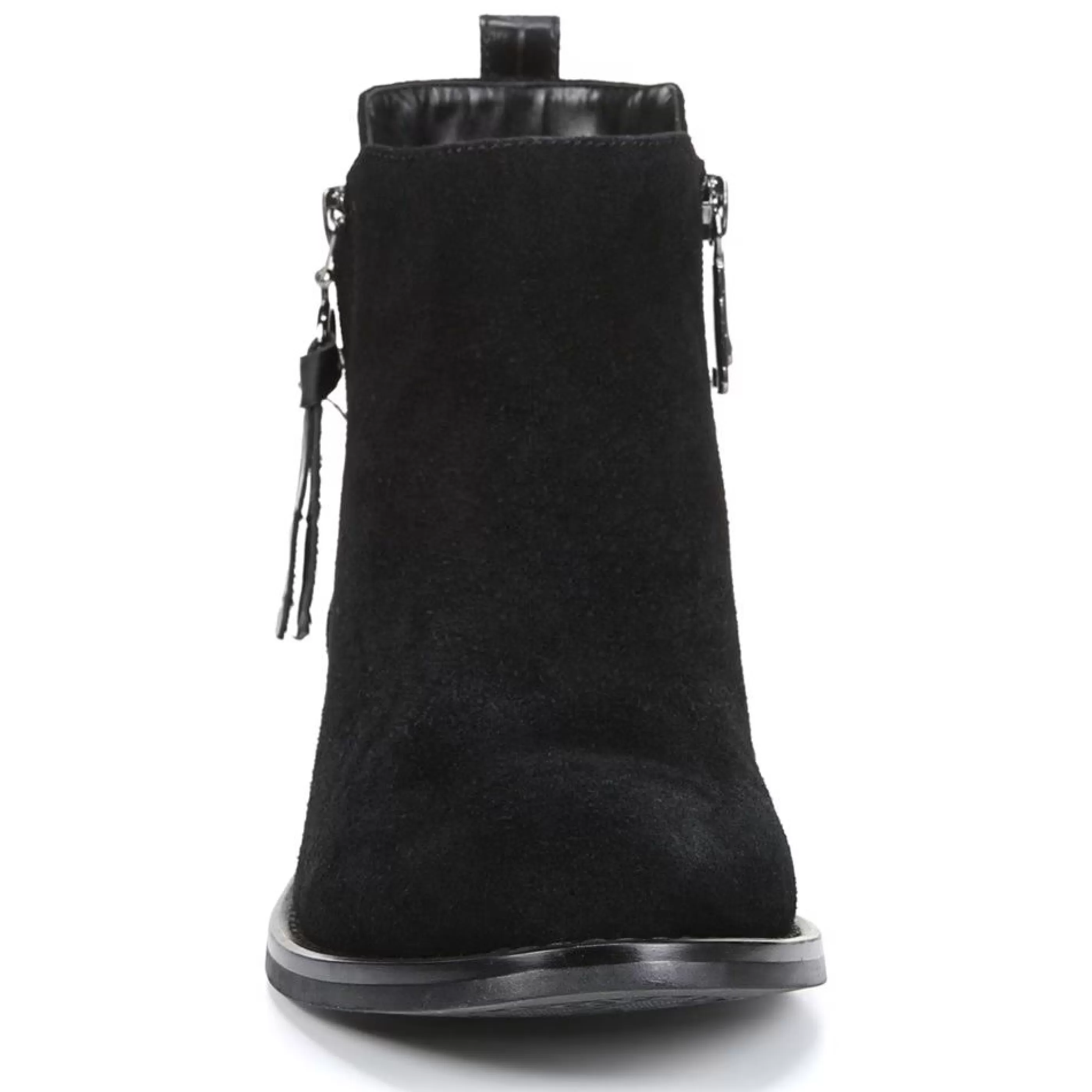 Cheap Loulou Black Suede Women Dress Boot