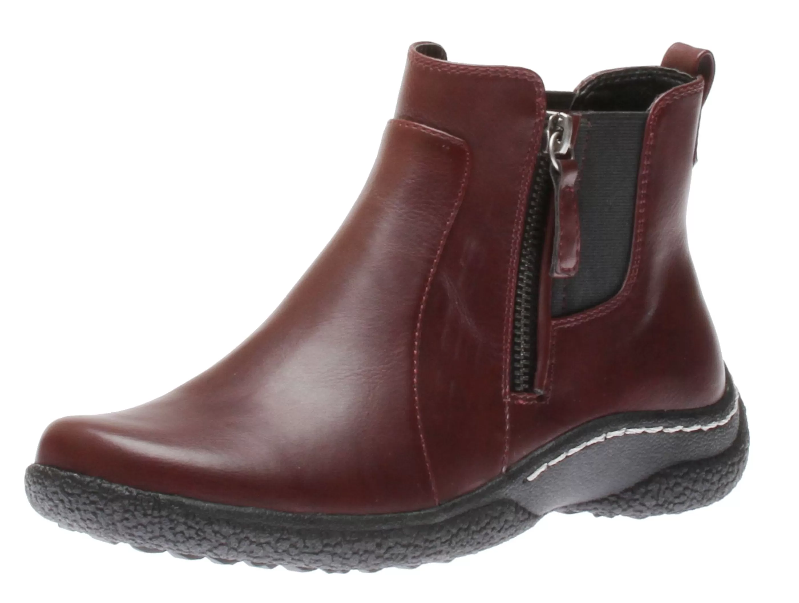 Best Maddi Burgundy Ankle Boot Women Boot